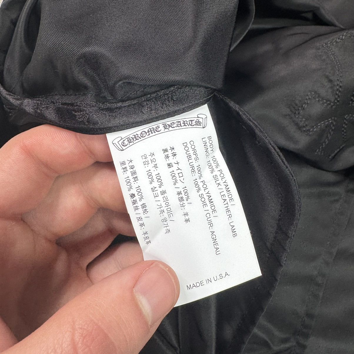 Chrome Hearts Chrome hearts nylon cross patch fishtail zip up parka jacket Size US L / EU 52-54 / 3 - 19 Thumbnail