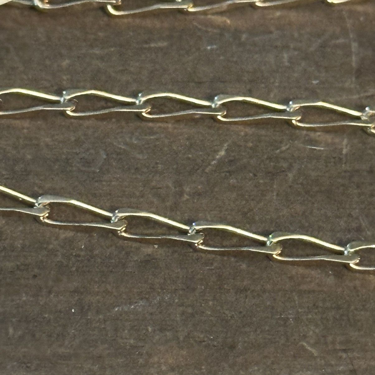Vintage Vintage gold tone oblong curb link chain necklace Size ONE SIZE - 3 Thumbnail