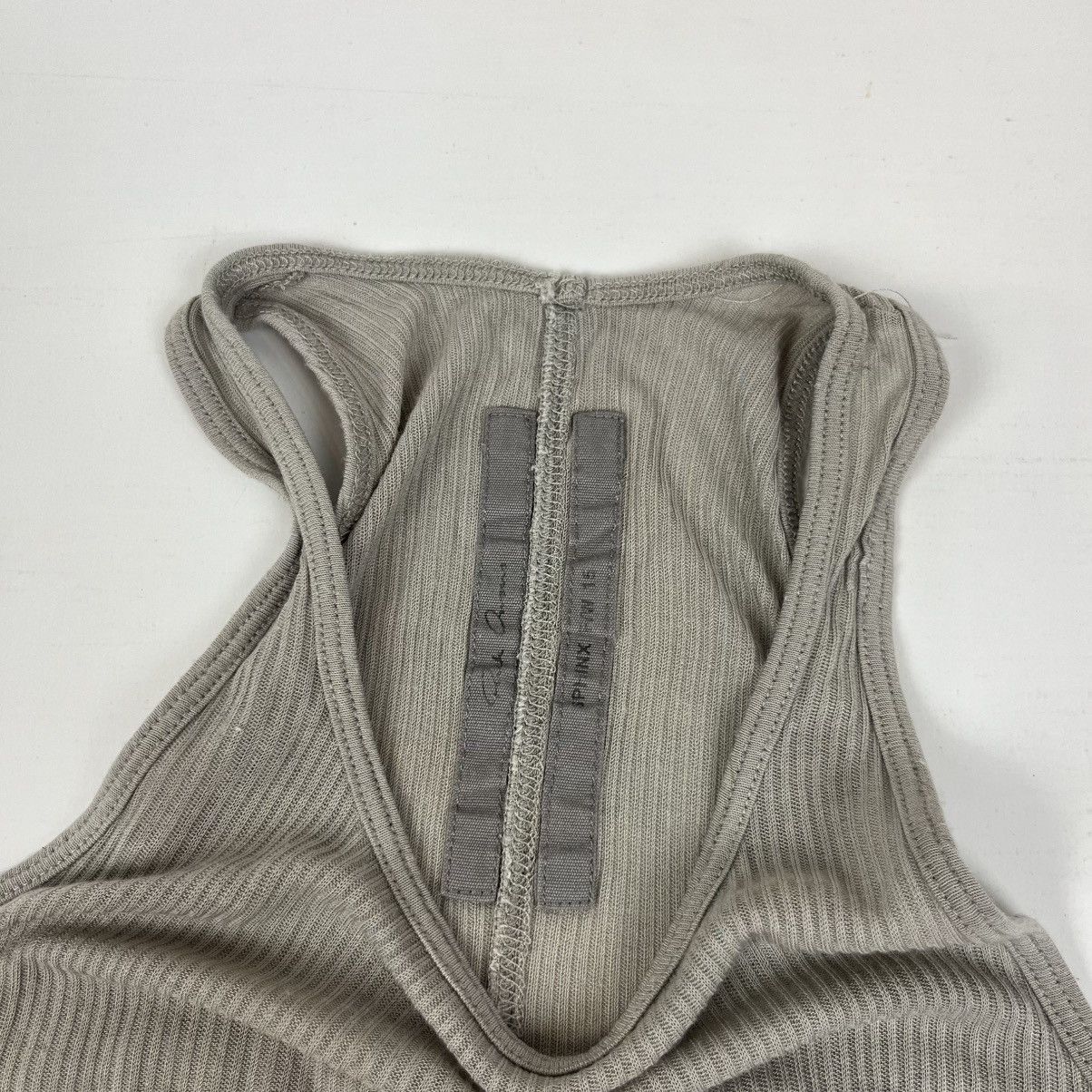 Rick Owens RICK OWENS FOREVER BASIC RIB TANK MINI RIB JERSEY Size M / US 6-8 / IT 42-44 - 6 Thumbnail