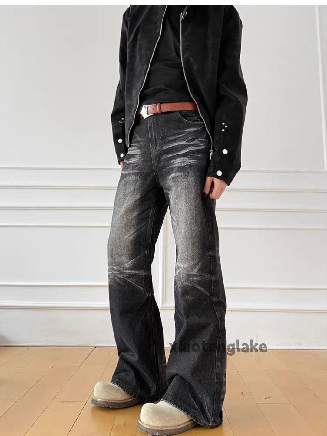 Jean ltx vintage washed faded cleanfit yuppie bootcut jeans Size US 33 - 4 Thumbnail