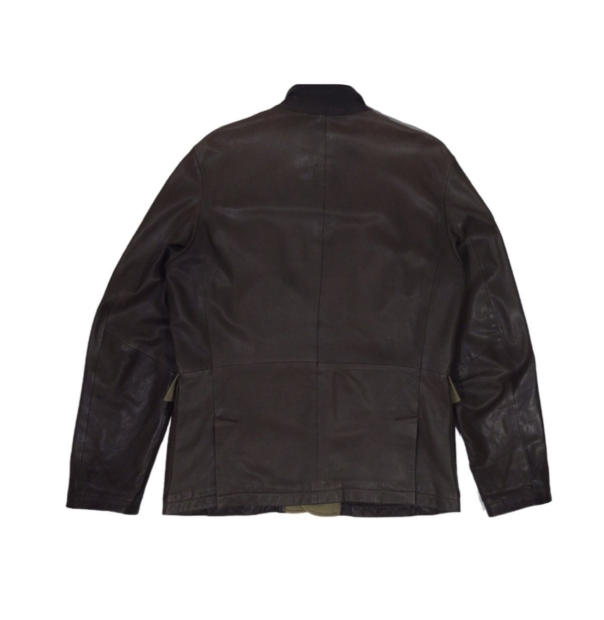 Hugo Boss Hugo Boss Vintage Leather Jacket Men's Sz 50 Brown Size US M / EU 48-50 / 2 - 5 Thumbnail