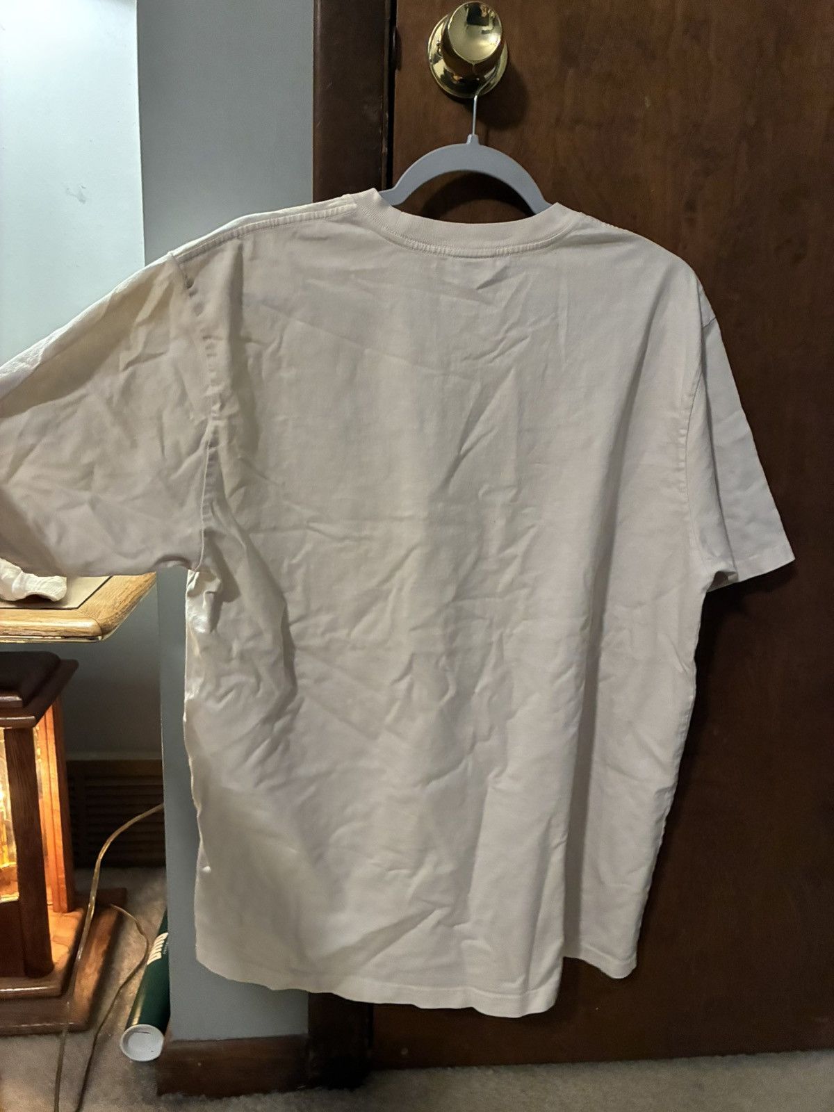 Stussy Stussy Creme T-Shirt Size US L / EU 52-54 / 3 - 3 Thumbnail
