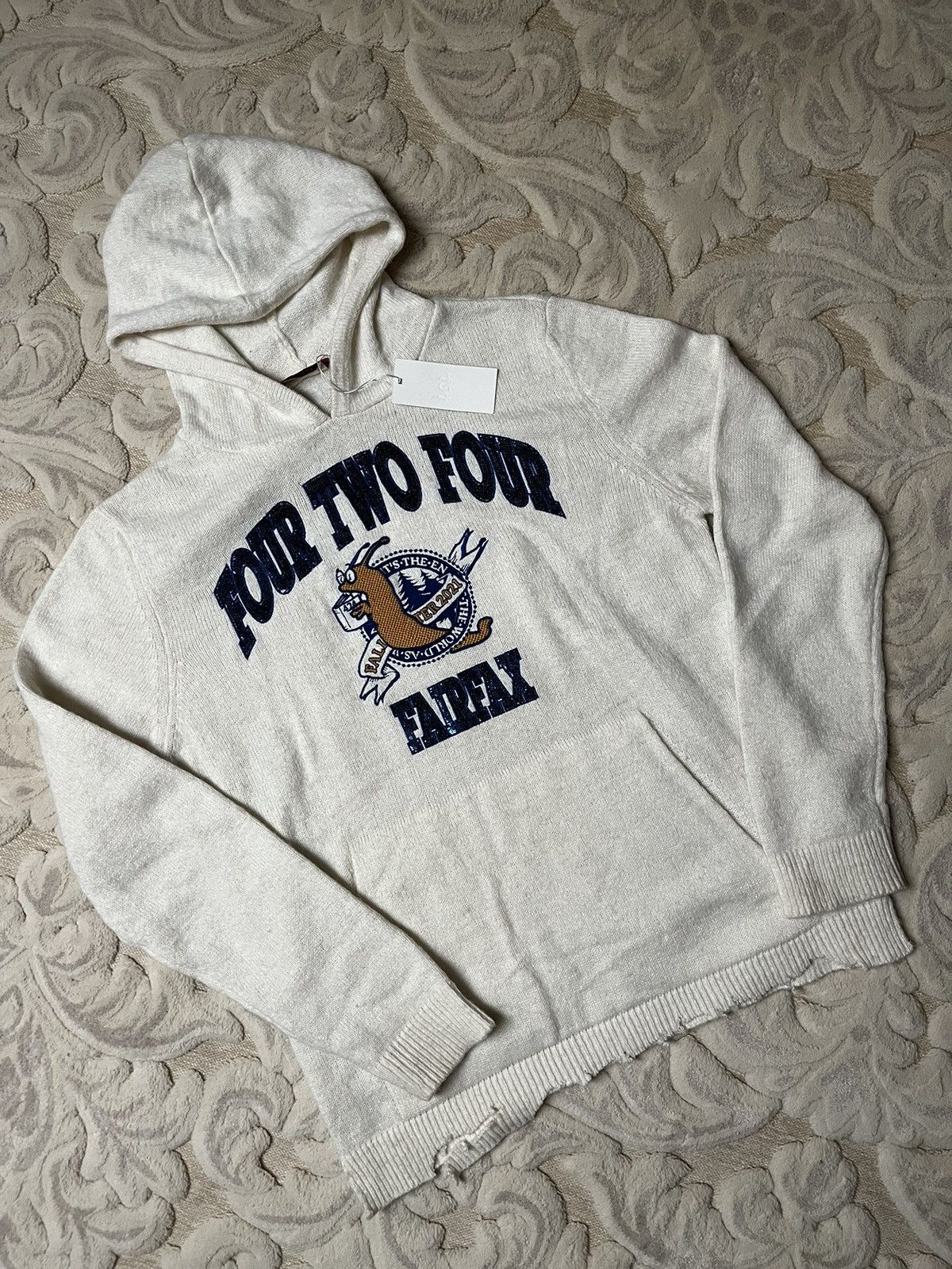 424 424 fairfax wool knit hoodie Size US L / EU 52-54 / 3 - 1 Thumbnail