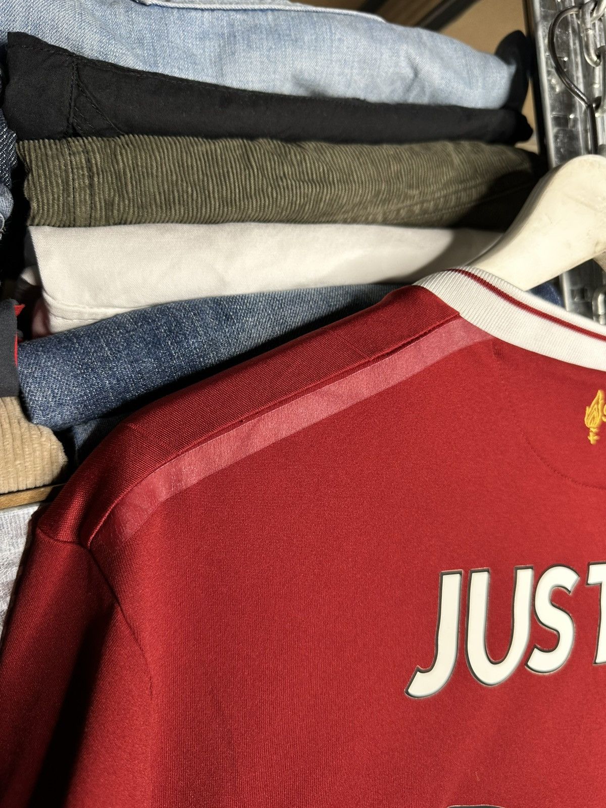 New Balance Liverpool FC 2017-2018 Home Jersey 125 Years "Justice 96" Size US XL / EU 56 / 4 - 21 Thumbnail