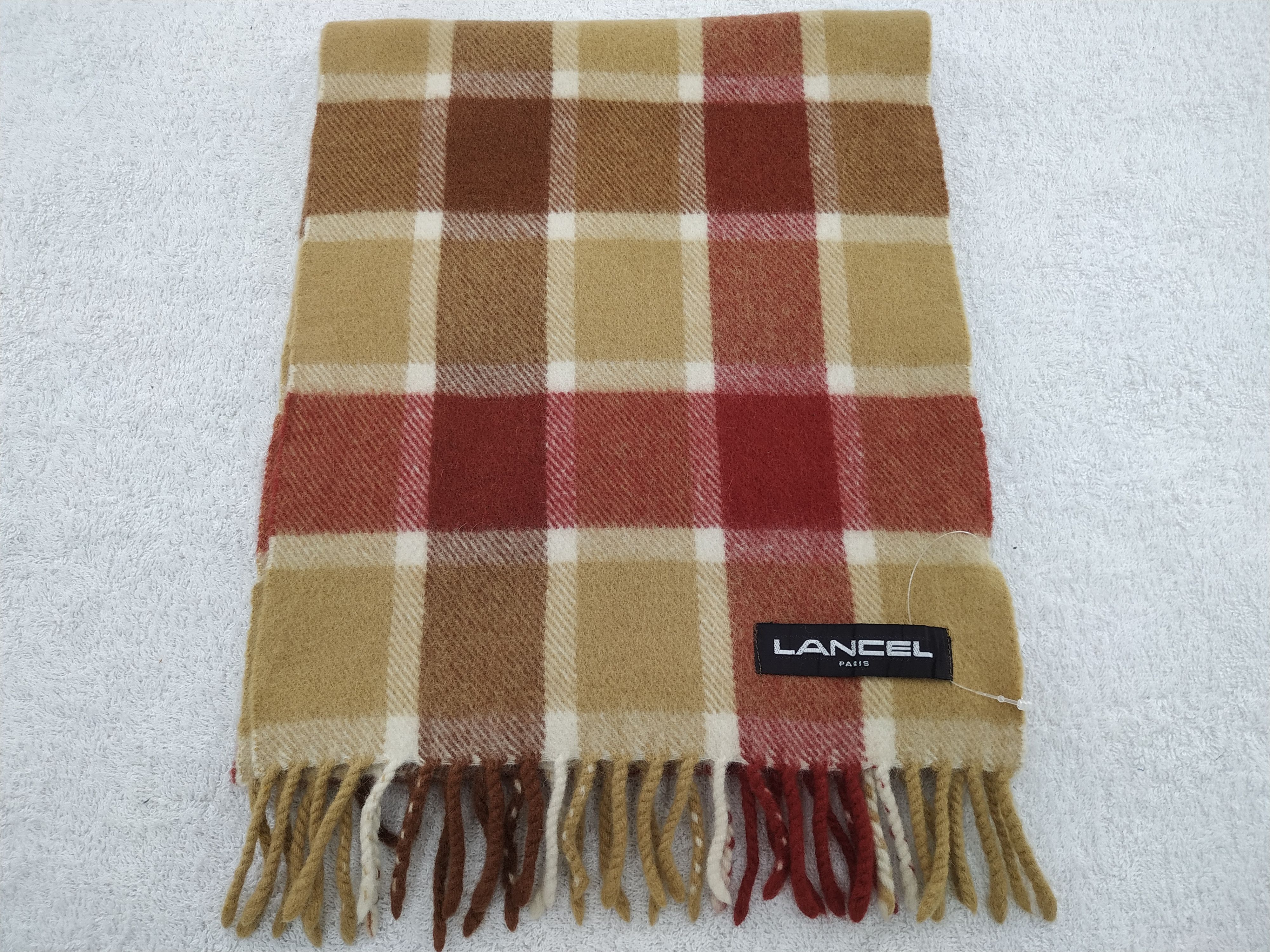 Lancel Vintage Lancel Scarf/Muffler/Neckwear MF413 Size ONE SIZE - 1 Thumbnail
