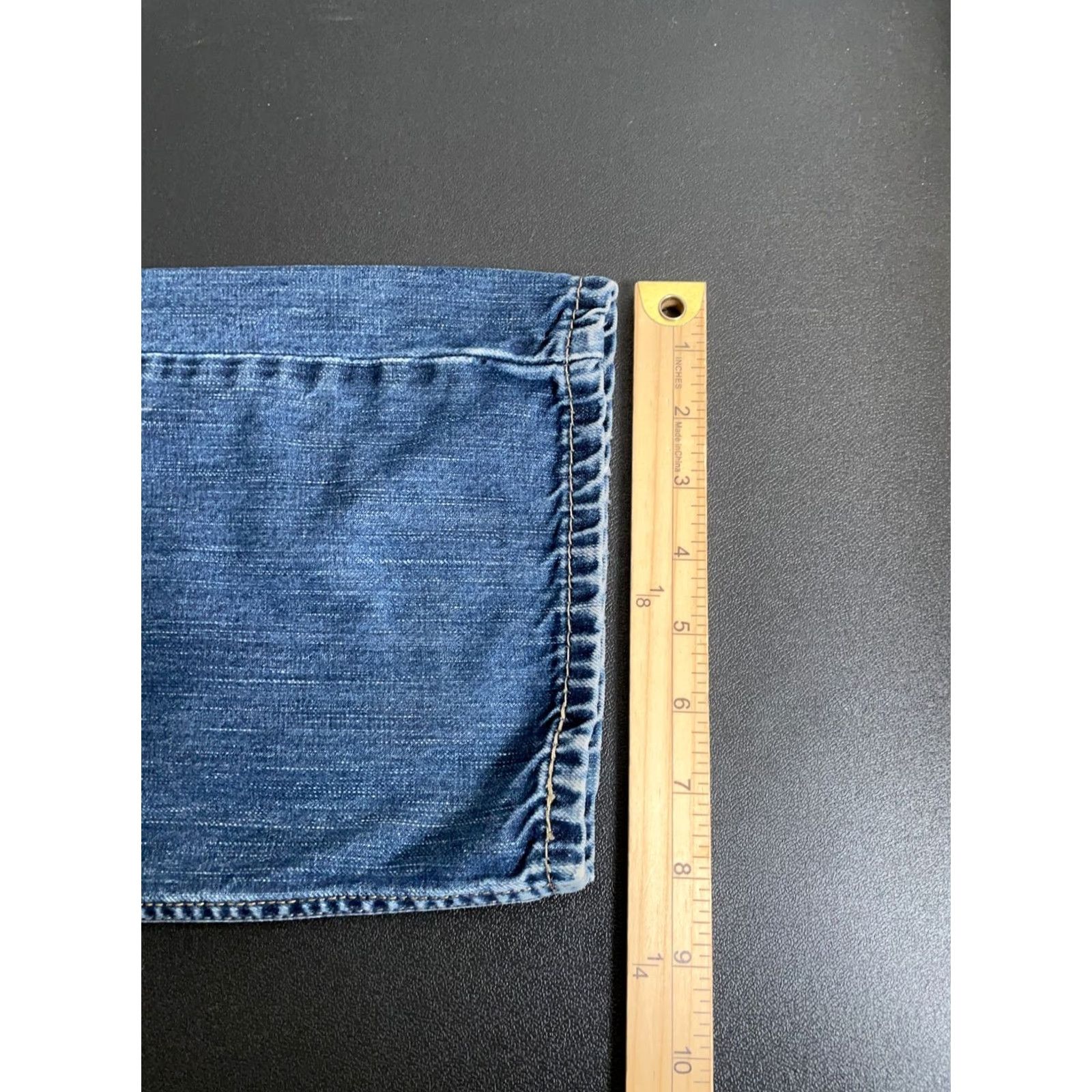 Levi's Levi's 559 Relaxed Straight Jeans Men 36 x 31 Blue Distressed Denim Size US 36 / EU 52 - 7 Thumbnail