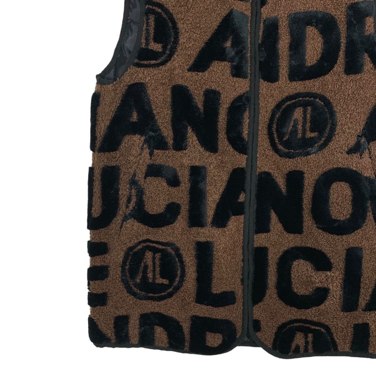 Andreluciano ANDRELUCIANO Big Logo Fleece Vest #0656-C30 Size US M / EU 48-50 / 2 - 3 Thumbnail