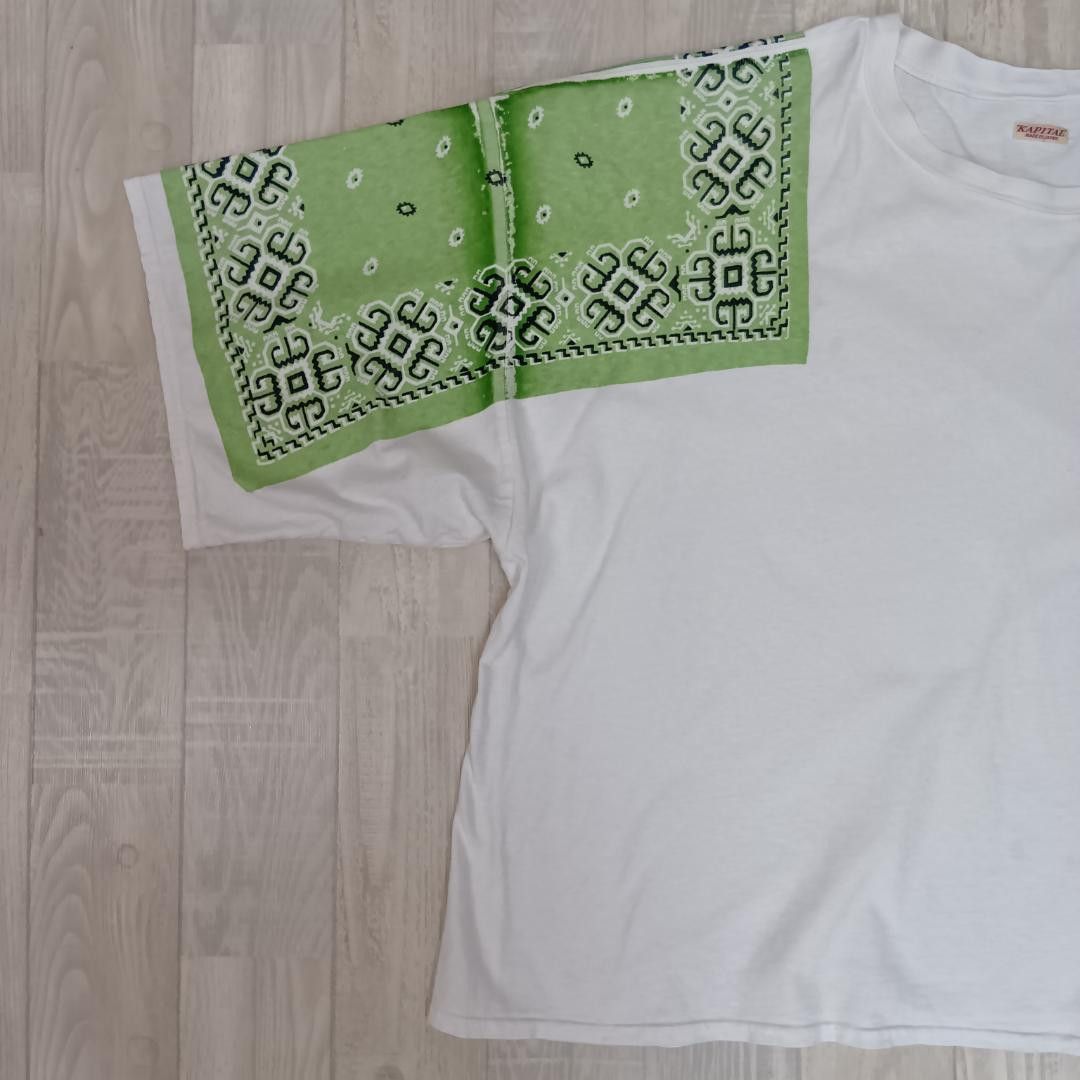 Kapital KAPITAL Bandana Huge-T Short Sleeve T-Shirt, Japan Made Size US M / EU 48-50 / 2 - 8 Thumbnail