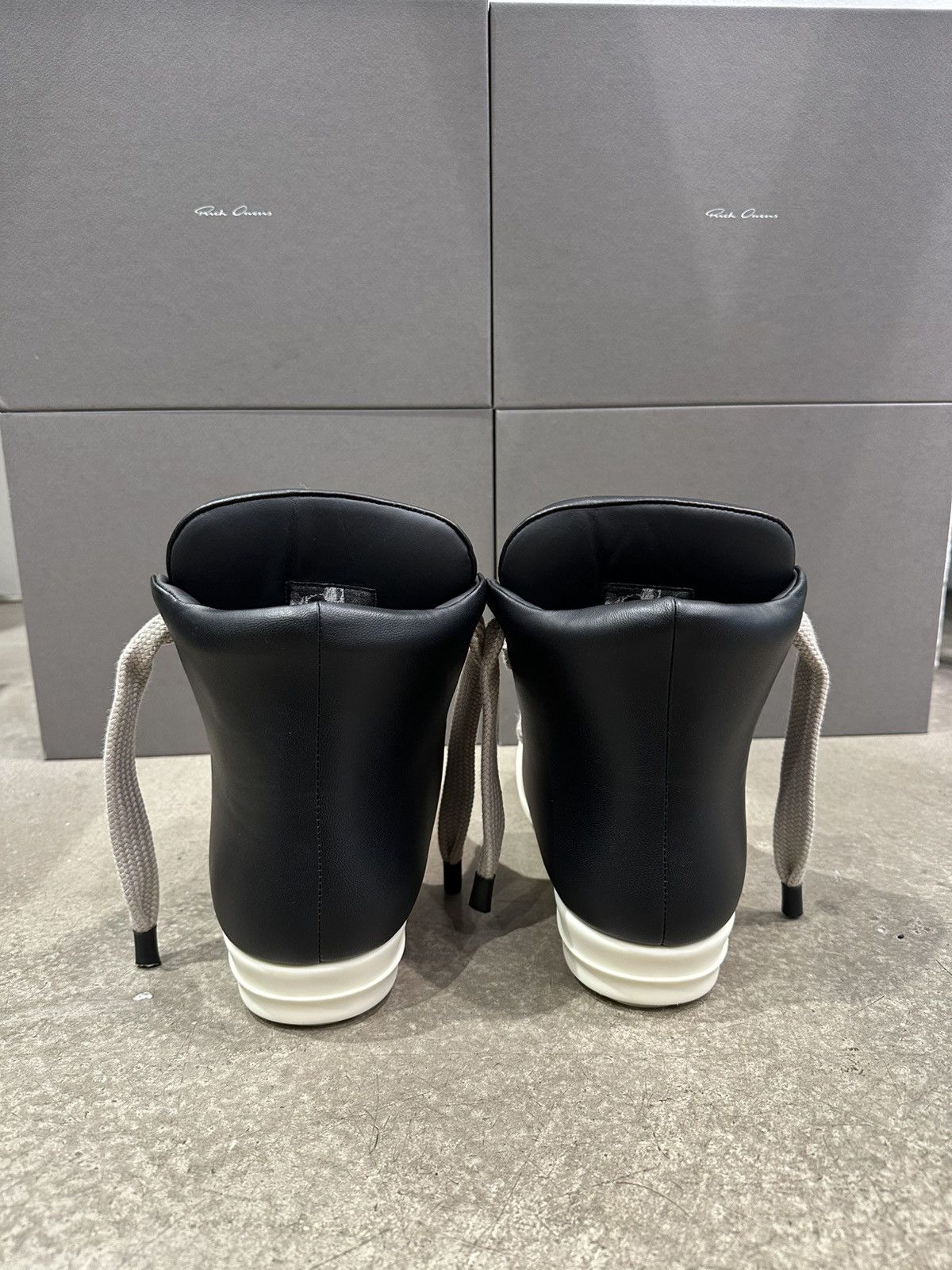 Rick Owens RICK OWENS - Jumbo High Black Milk Size US 9 / EU 42 - 5 Thumbnail