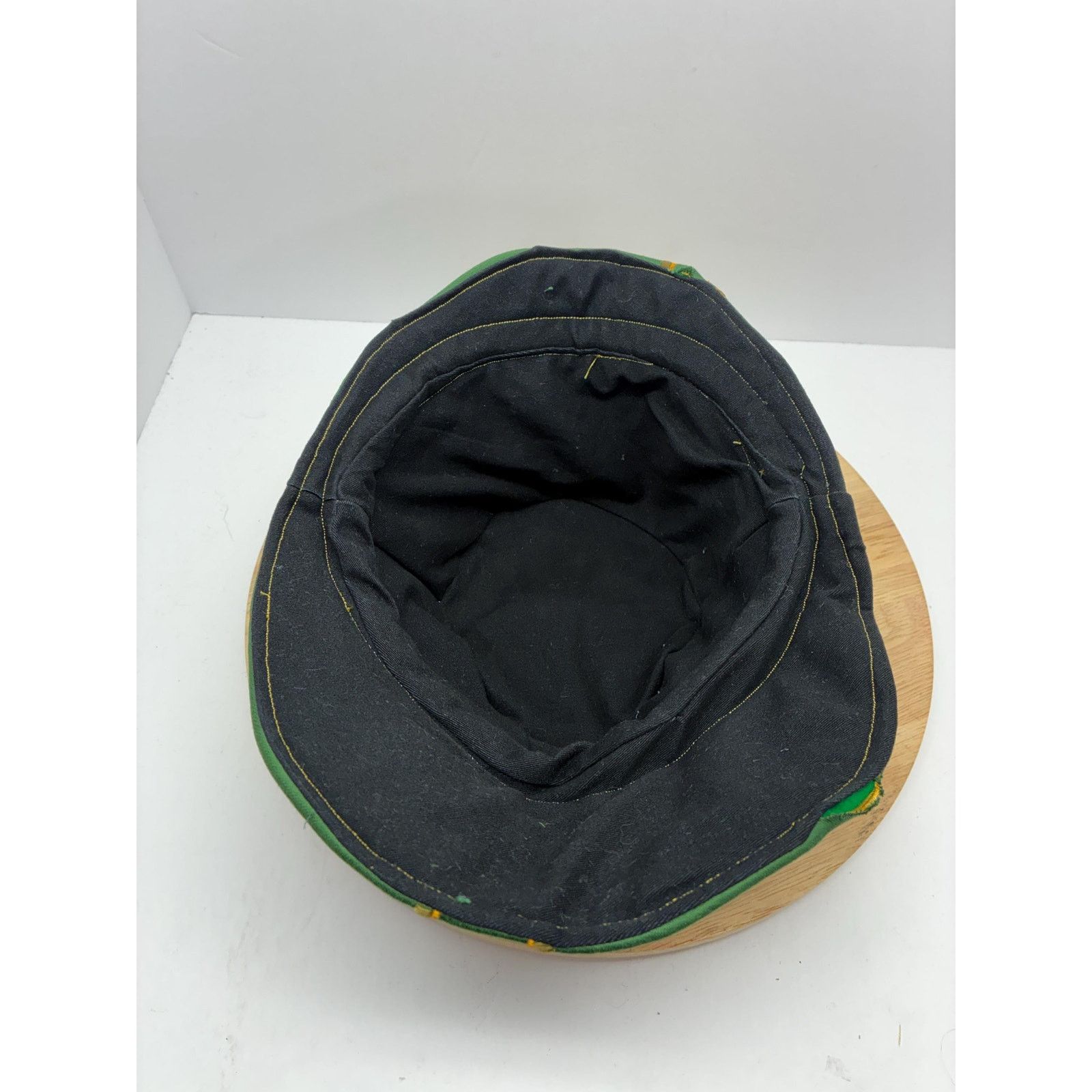 Other Forest Green Upcycled Bucket Hat – Handmade Size ONE SIZE - 8 Thumbnail
