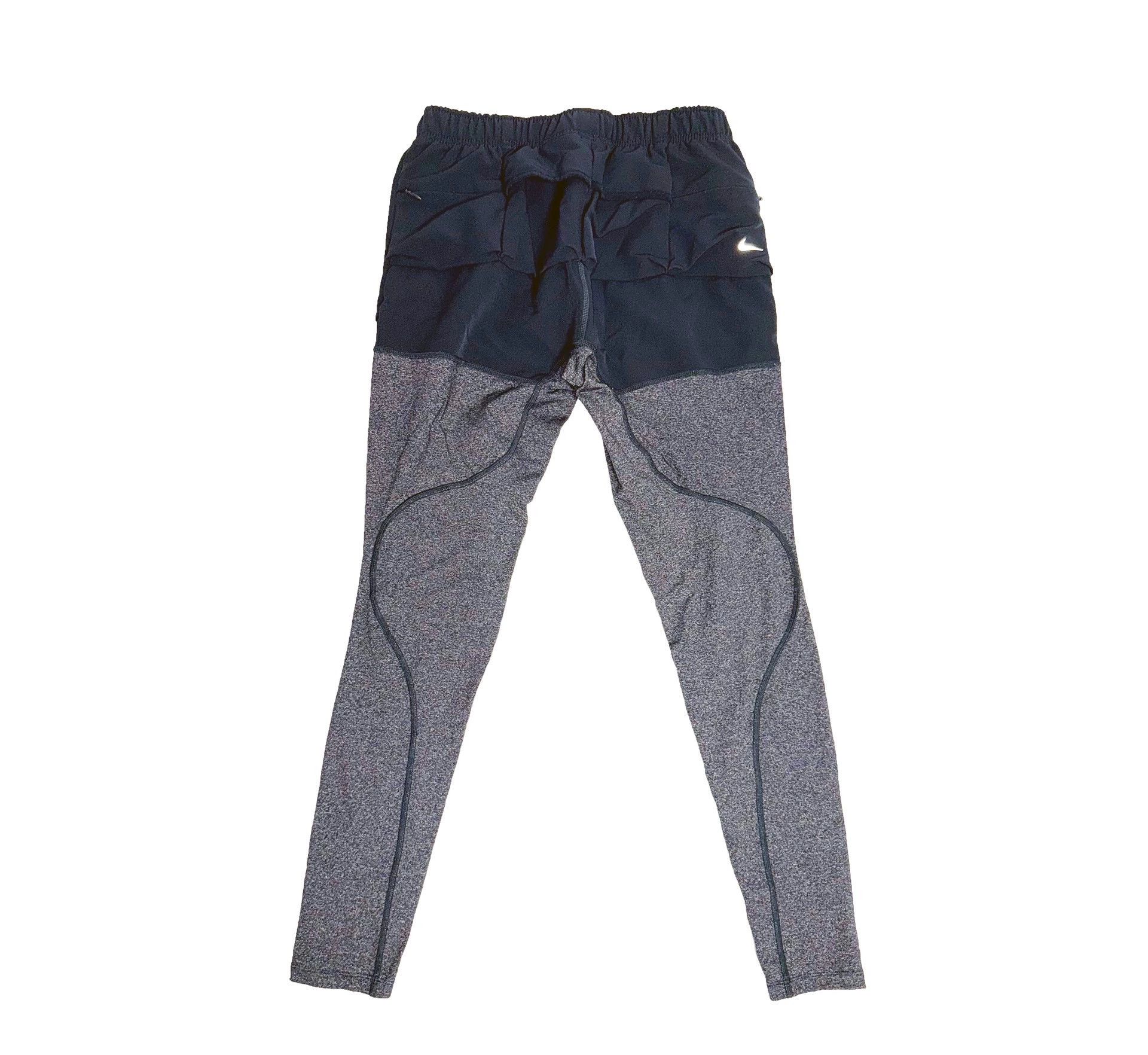 Nike GYAKUSOU compression pants rare navy 3M reflective S Size US 29 - 2 Thumbnail