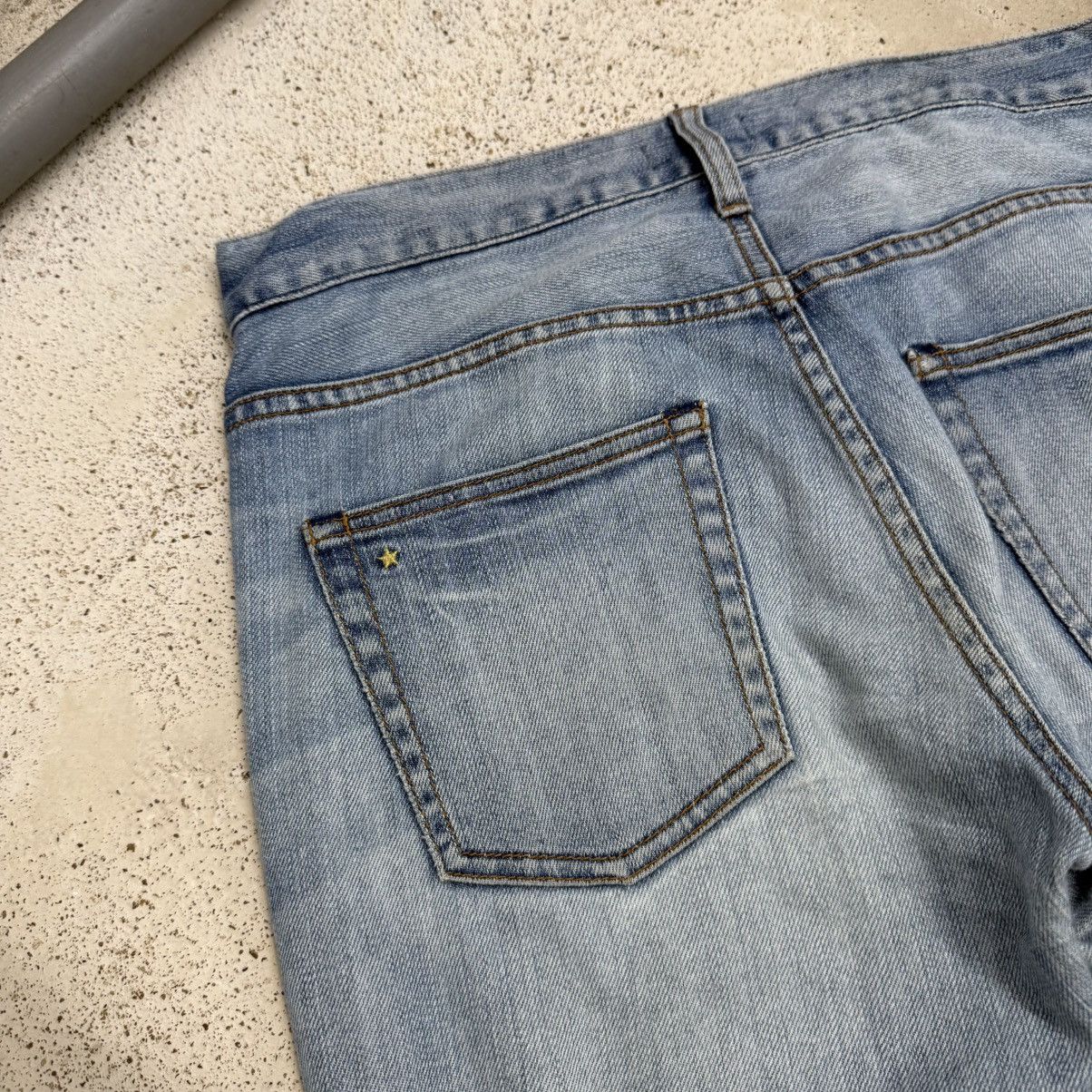 Japanese Brand Jiyuku Timeless Japan Denim Fabric Pants Size 24" / US 00 / IT 34 - 14 Thumbnail