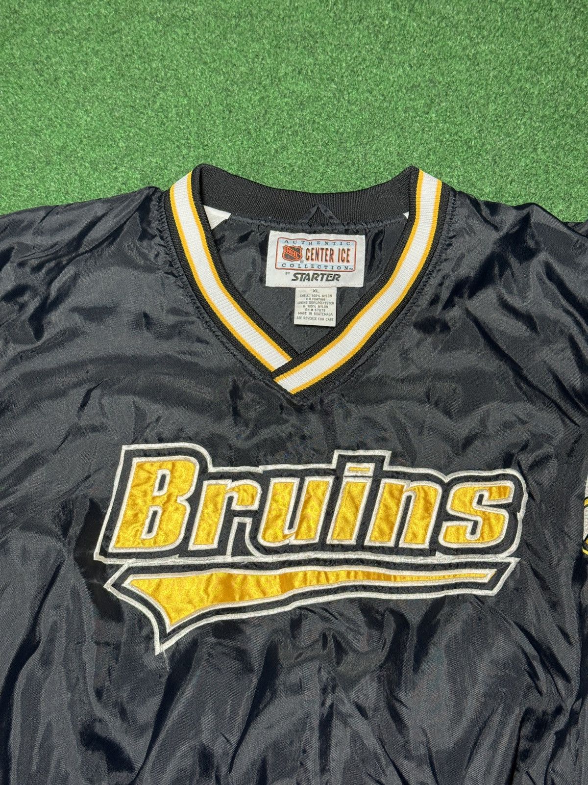 Starter Vintage 90s Boston Bruins Starter NHL Center Ice XL Jacket Size US XL / EU 56 / 4 - 2 Thumbnail