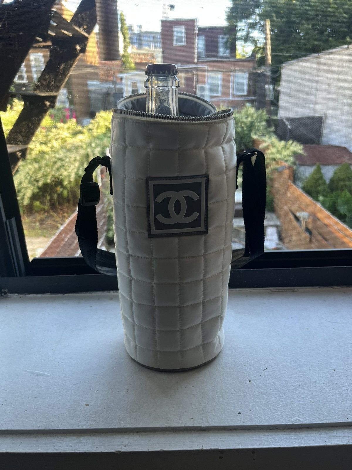 Chanel Chanel Sport Line Nylon Chocolate Bar Bottle Bag Size ONE SIZE - 2 Thumbnail