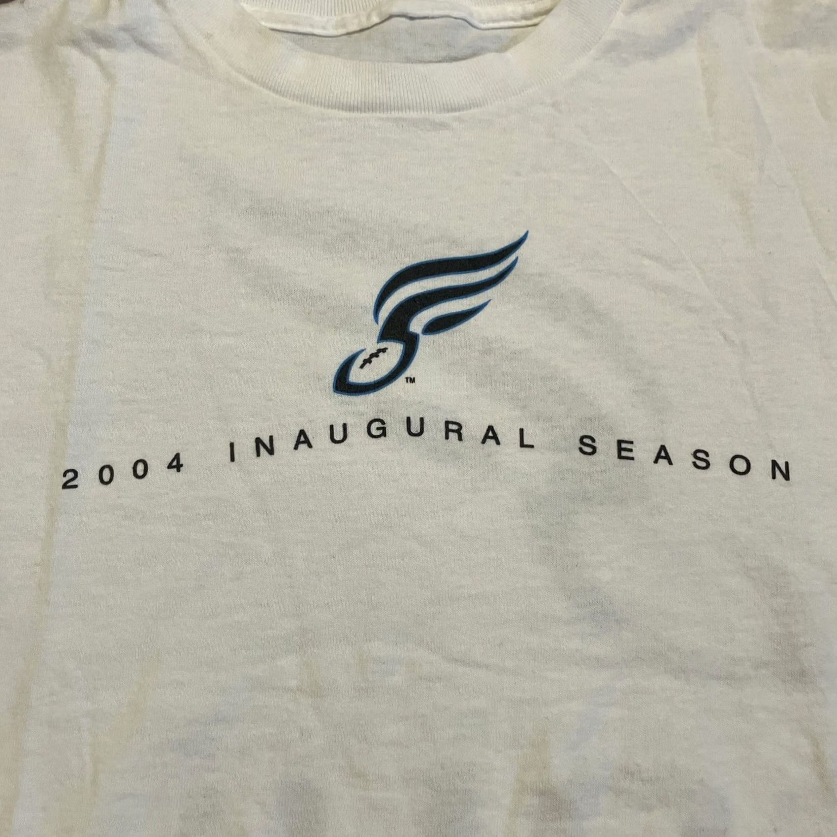 Vintage VINTAGE Philadelphia Soul Arena Football 2004 Inaugural Season T Shirt XL White Crew Neck Short Sleeve Men's Cotton Polyester Logo Graphic Print Size US XL / EU 56 / 4 - 2 Thumbnail
