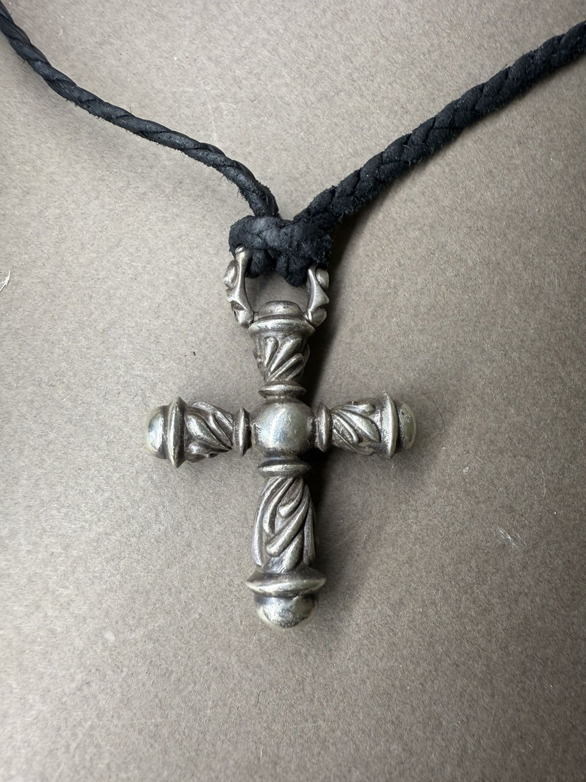 Chrome Hearts Campana Cross Necklace