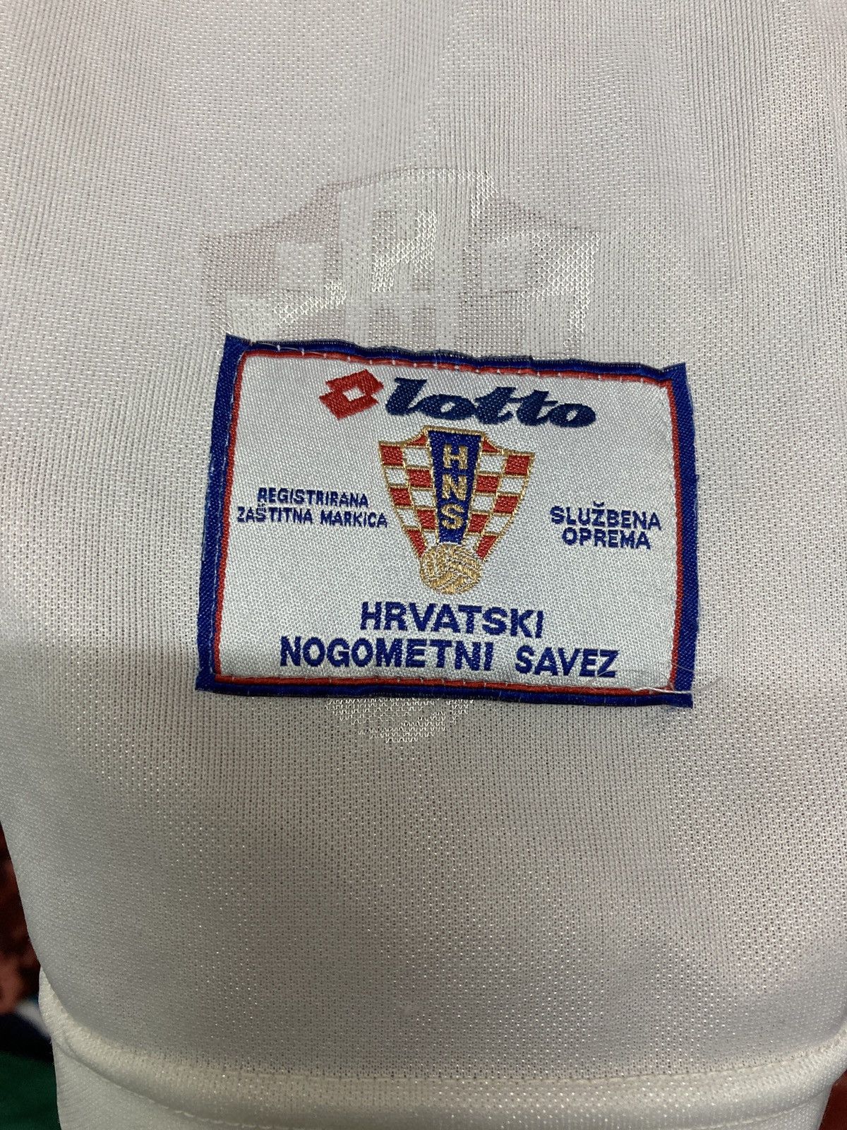 Lotto Sport Croatia lotto 98 world cup rare jersey Size US M / EU 48-50 / 2 - 7 Thumbnail