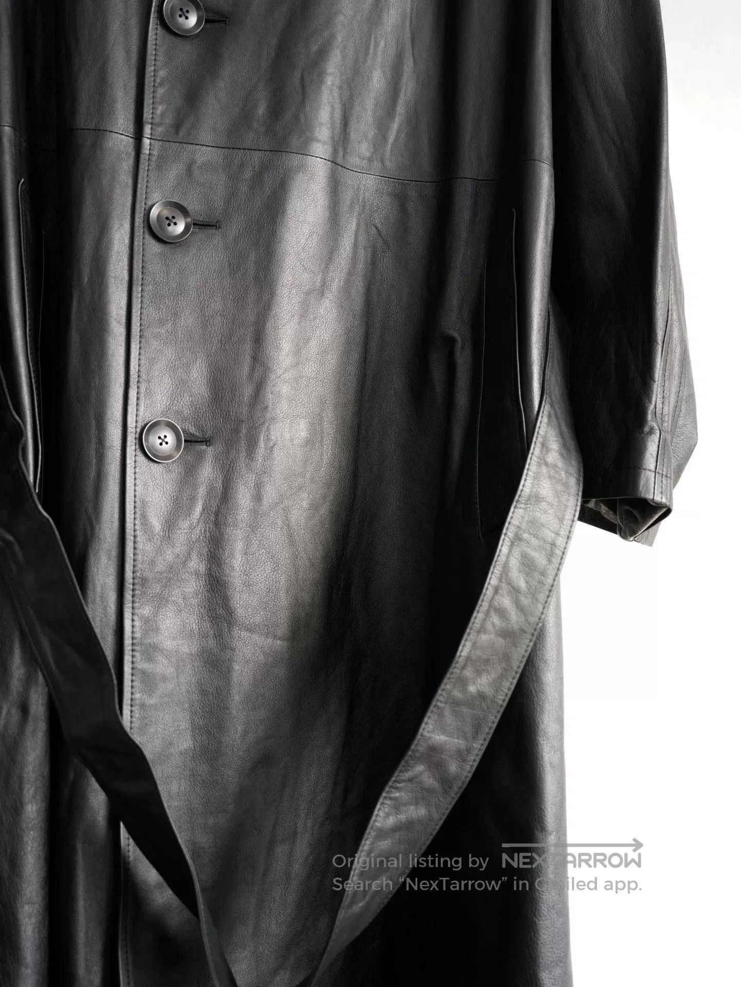Isamu Katayama Backlash black hooded coat by yohji yamamoto. Size US M / EU 48-50 / 2 - 8 Thumbnail