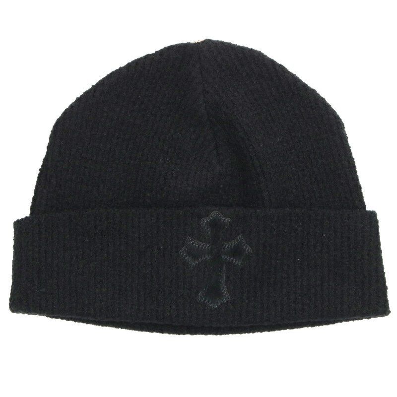 Chrome Hearts PPO WOOL WATCH CAP Chomper Embroidered Acrylic