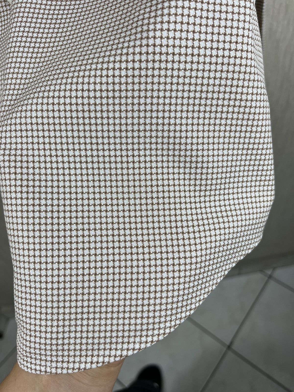Balmain Balmain patterned shirt with pocket logo B casual classic Size US M / EU 48-50 / 2 - 14 Thumbnail