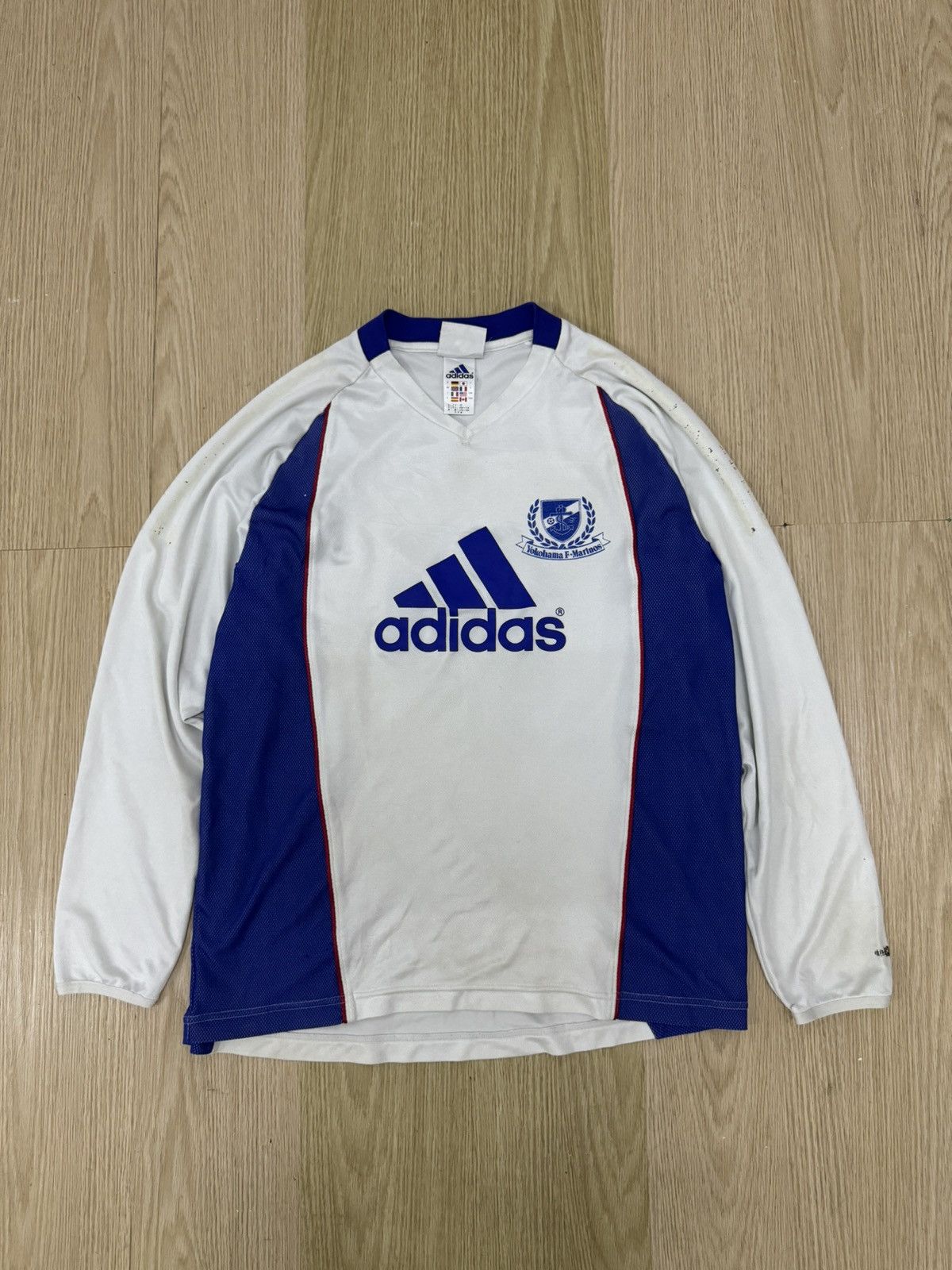 Adidas × Vintage Vintage Adidas Yokohama F. Marinos J league jersey Size US M / EU 48-50 / 2 - 1 Thumbnail