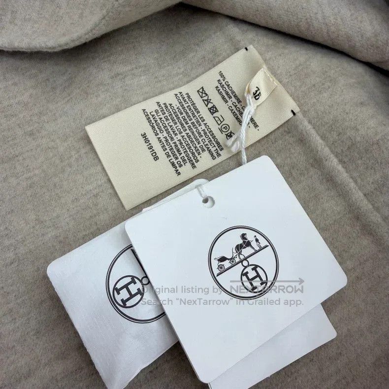 Hermes Hermes Oatmeal single-breasted cashmere vest Size XS / US 0-2 / IT 36-38 - 4 Thumbnail