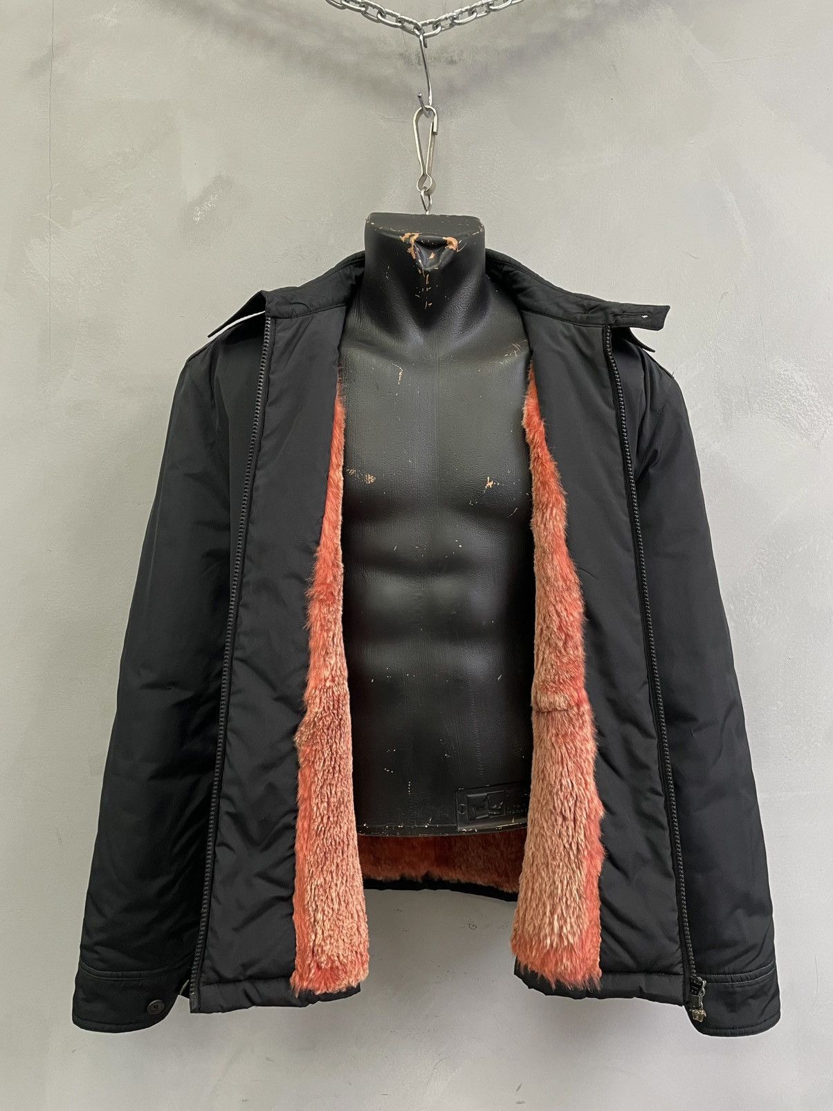 Versace Gianni Versace jacket luxury style fur lining archive 2000s Size US M / EU 48-50 / 2 - 1 Thumbnail