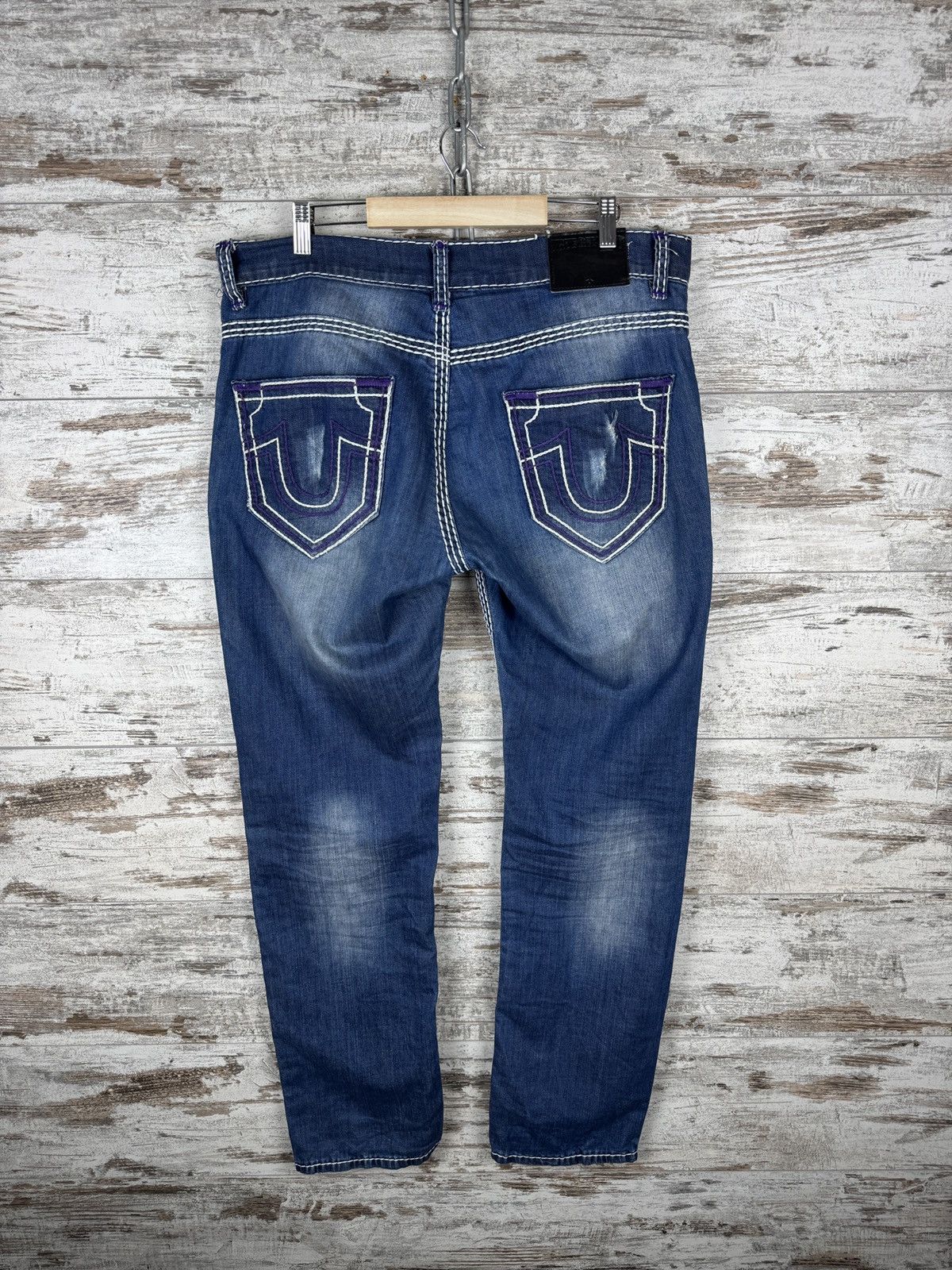 True Religion Mens Vintage True Religion baggy jeans denim pants y2k rare Size US 34 / EU 50 - 2 Thumbnail