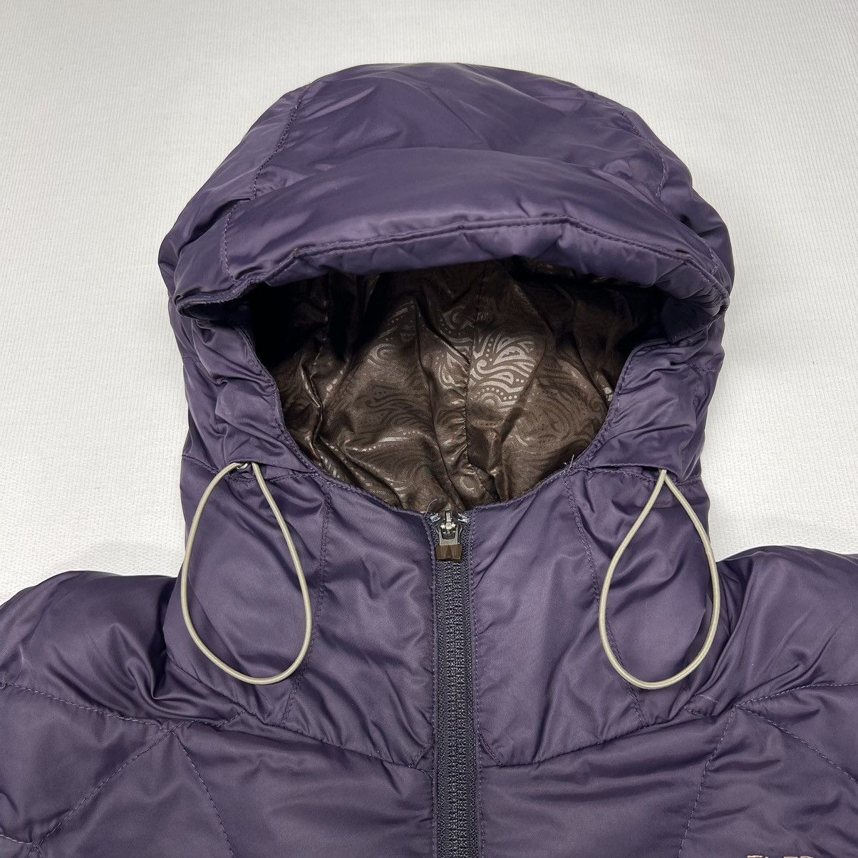 The North Face The North Face Down Jacket 600 Full Puffer Purple Plum Zip Size XS / US 0-2 / IT 36-38 - 3 Thumbnail