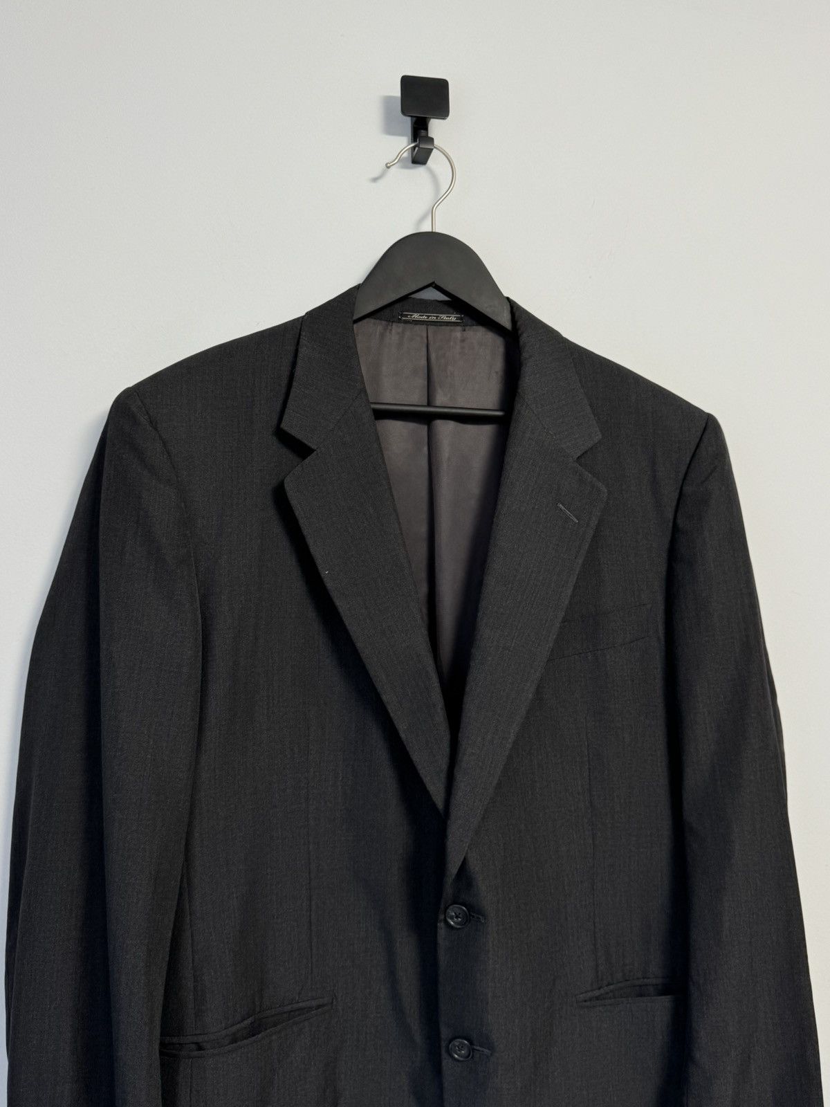 Corneliani Corneliani Men's 50R Blazer Wool Silk Check Made in Italy Size 50R - 2 Thumbnail
