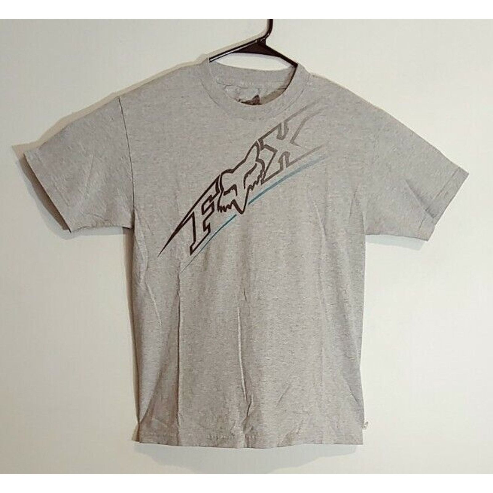 Fox Racing FOX RACING MENS LOGO T SHIRT GRAY SIZE MEDIUM Size US M / EU 48-50 / 2 - 1 Thumbnail