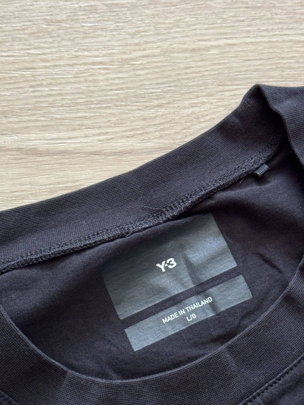 Y-3 Y-3 Yohji Yamamoto Baggy Japanese Black T-Shirt Size US L / EU 52-54 / 3 - 4 Thumbnail