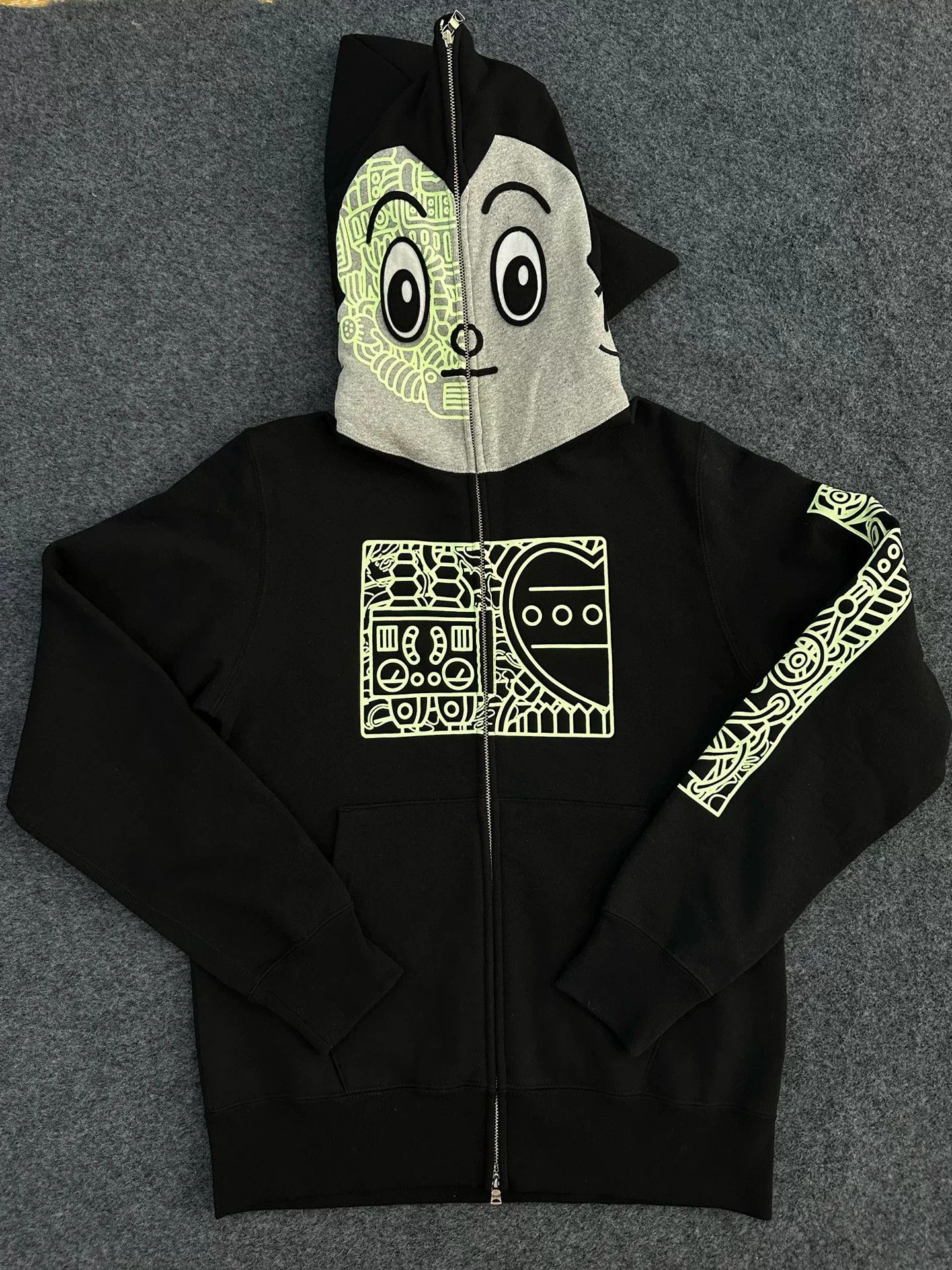 Bape Bape Multi Shark Sweatshirt Pullover Size US L / EU 52-54 / 3 - 1 Thumbnail
