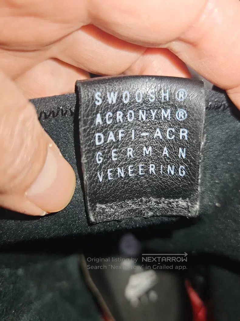Acronym Acronym Black and Red Color, High Boot Design Size US 8 / EU 41 - 5 Thumbnail