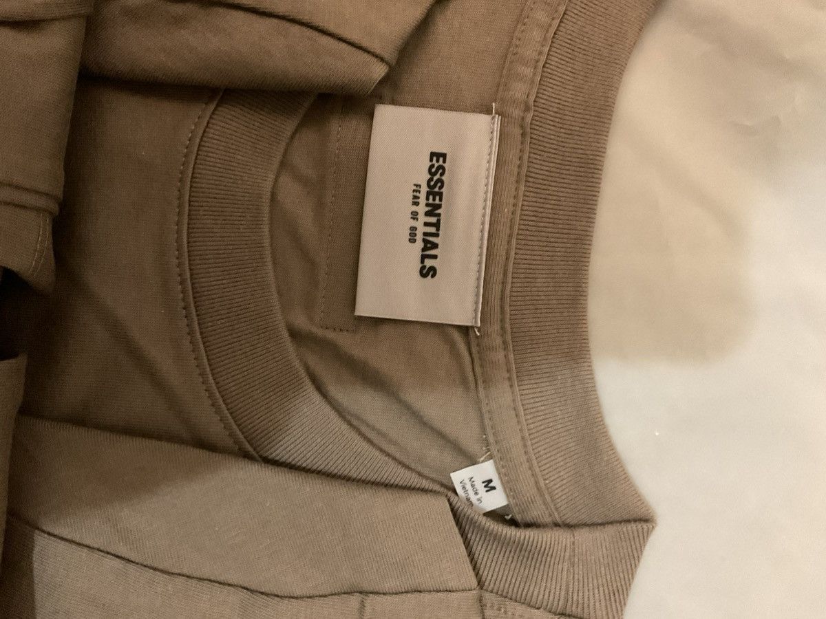 Fear of God Fear of God Essentials Short Sleeve Tee - Size M - Harvest Size US M / EU 48-50 / 2 - 5 Thumbnail