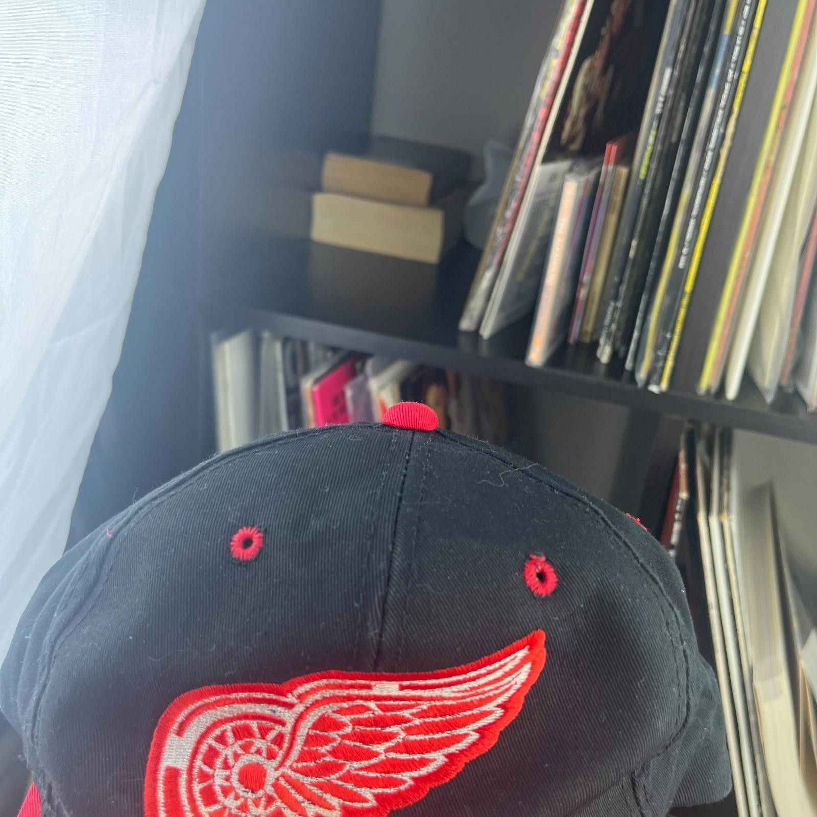 Sports Specialties Vintage 90s Detroit Red Wing Sports Specialties Snapback Hat Size ONE SIZE - 2 Thumbnail