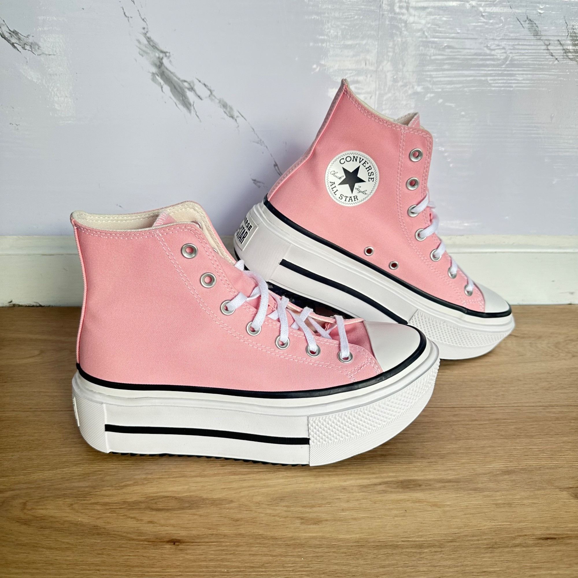 Converse ⭐Converse Chuck Taylor Lift Double Stack Platform 10 Women S Size US 10 / IT 40 - 9 Thumbnail