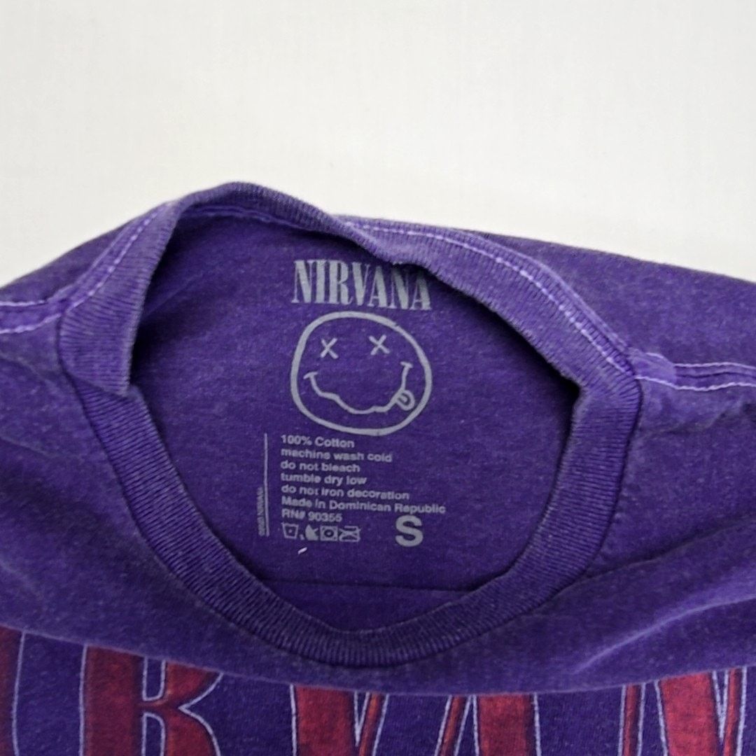 Nirvana Nirvana In Utero Shirt Graphic Purple Small Rock Band Tee Size US S / EU 44-46 / 1 - 4 Thumbnail