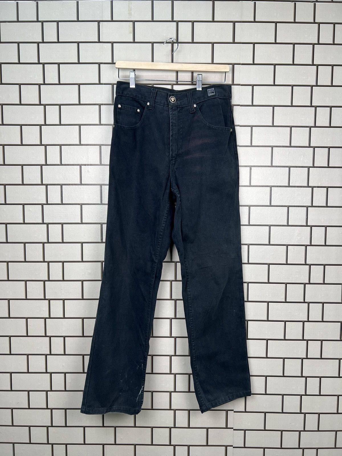 Versace × Versace Jeans Couture Versace Jeans Couture Faded Denim Jeans Size US 29 - 1 Thumbnail