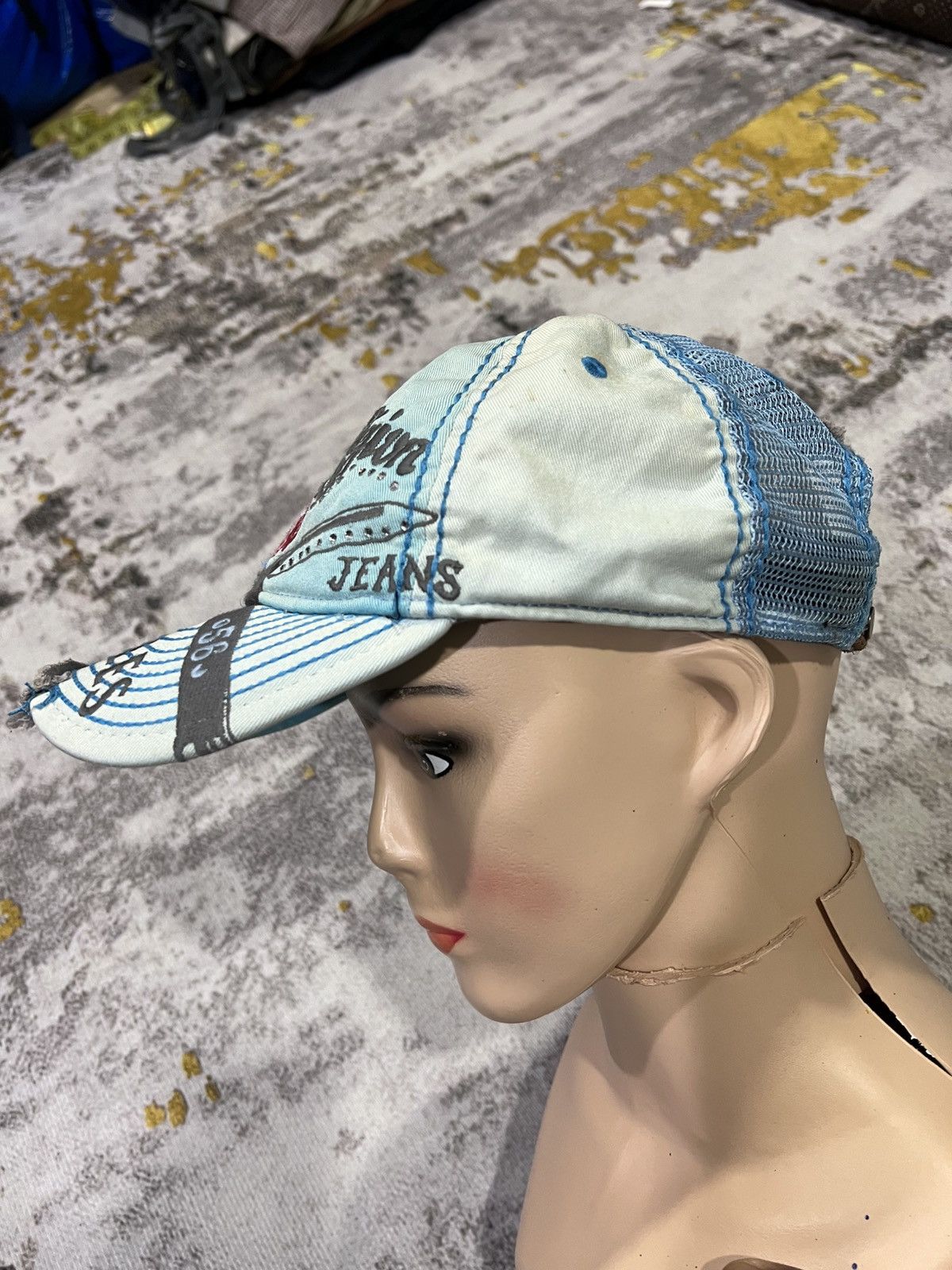 True Religion Vintage True Religion Hat Distressed - Very Style Size ONE SIZE - 5 Thumbnail