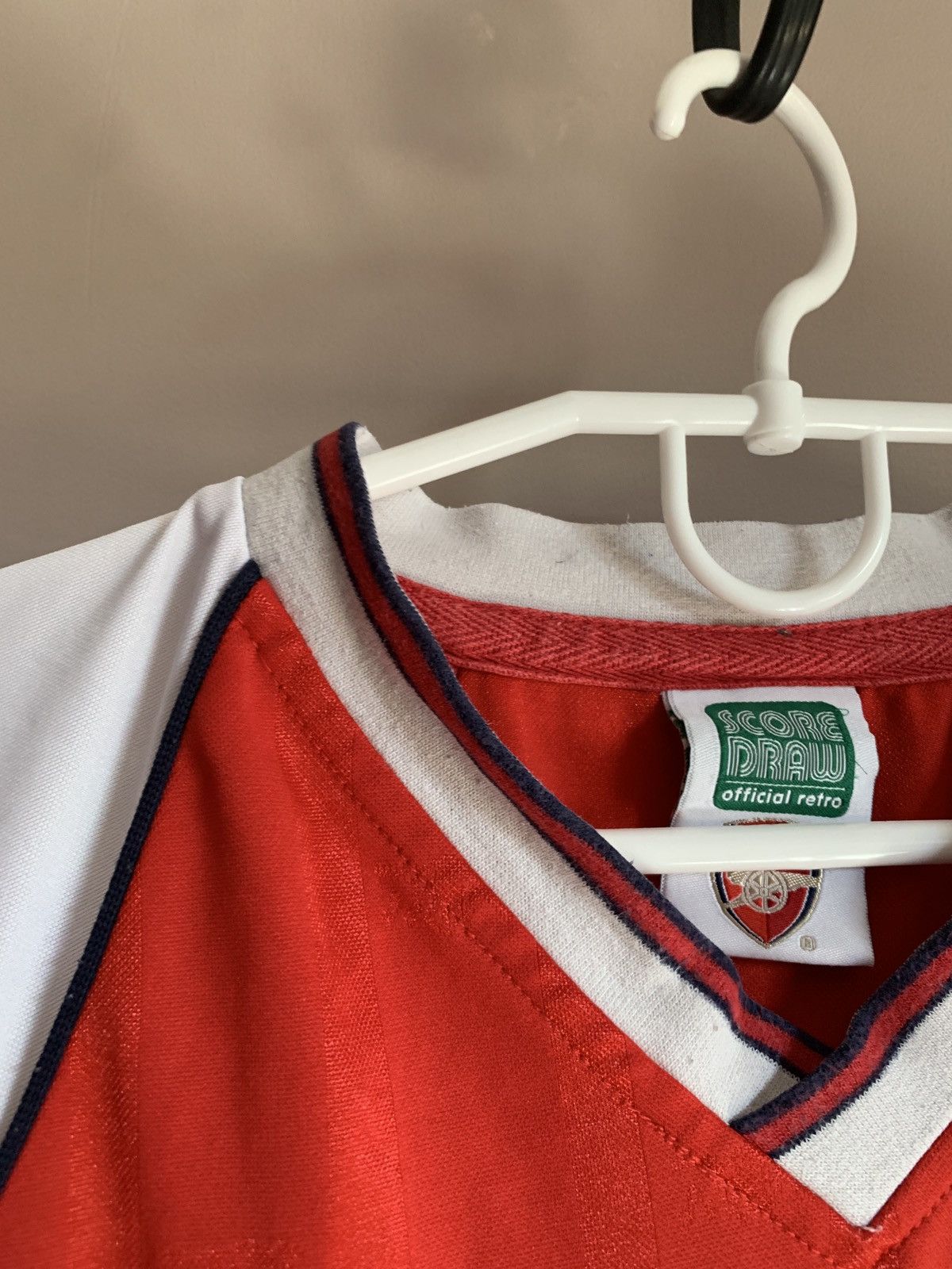 Vintage Arsenal London Home Football Shirt Retro Score Draw Soccer M Size US M / EU 48-50 / 2 - 10 Thumbnail