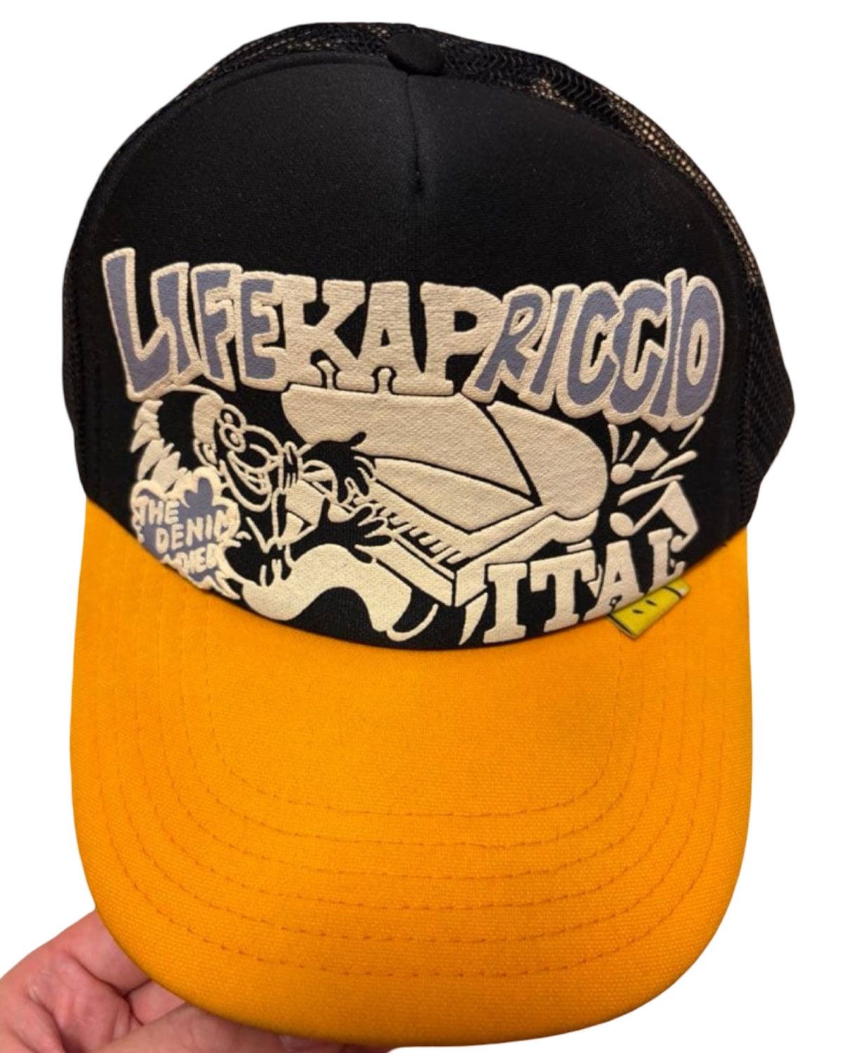 Kapital Life Kappricio Mesh Trucker Cap Size ONE SIZE - 1 Thumbnail
