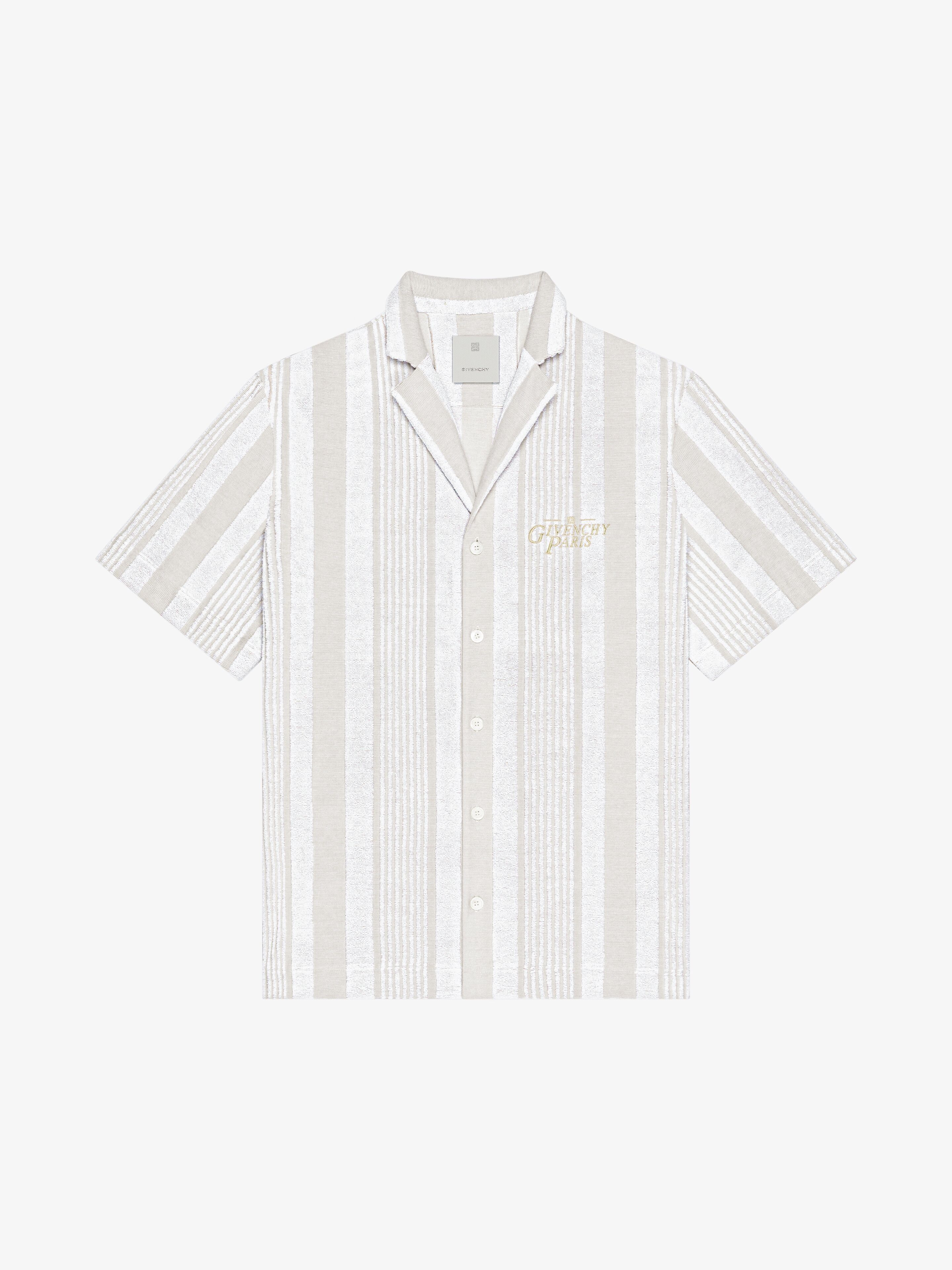 Givenchy o1w1db10925 Short Sleeve Jersey Vendome Shirt in White/Grey Size US XXL / EU 58 / 5 - 1 Thumbnail
