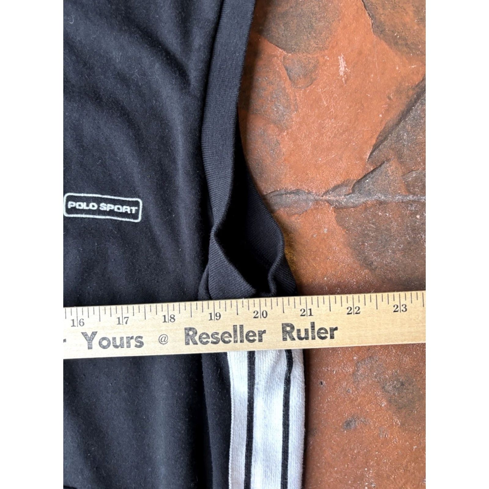 Polo Ralph Lauren VINTAGE Polo Sport Ralph Lauren Full Zip Up Sweater Vest Men’s Large Black Golf Polo by Ralph Lauren Vest Bomber Jacket Shirt? Size US L / EU 52-54 / 3 - 5 Thumbnail