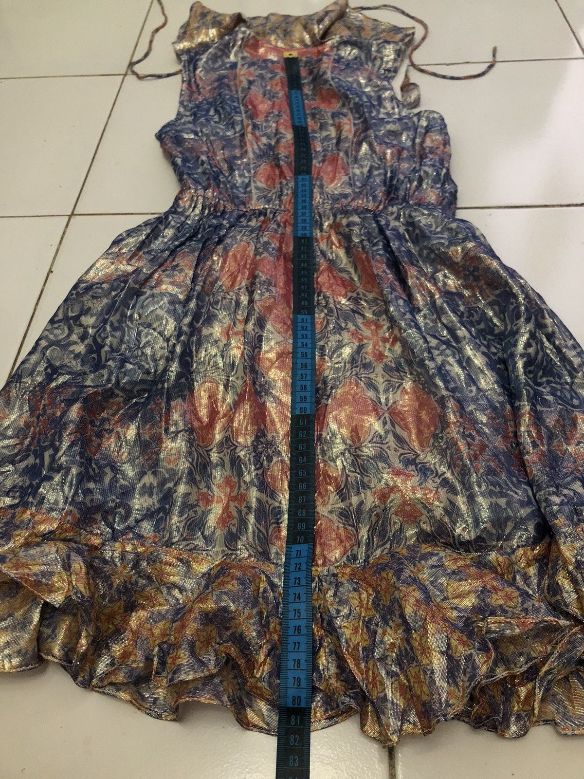 Hemant & Nandita Hemant & Nandita Women Midi Dress Size XS / US 0-2 / IT 36-38 - 18 Thumbnail