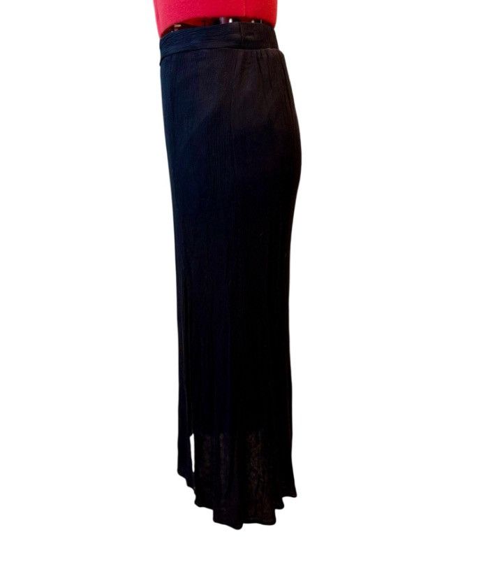 Other Love, Fire Black Panel Midi/Maxi Skirt – Size S/P Size 27" / US 4 / IT 40 - 2 Thumbnail