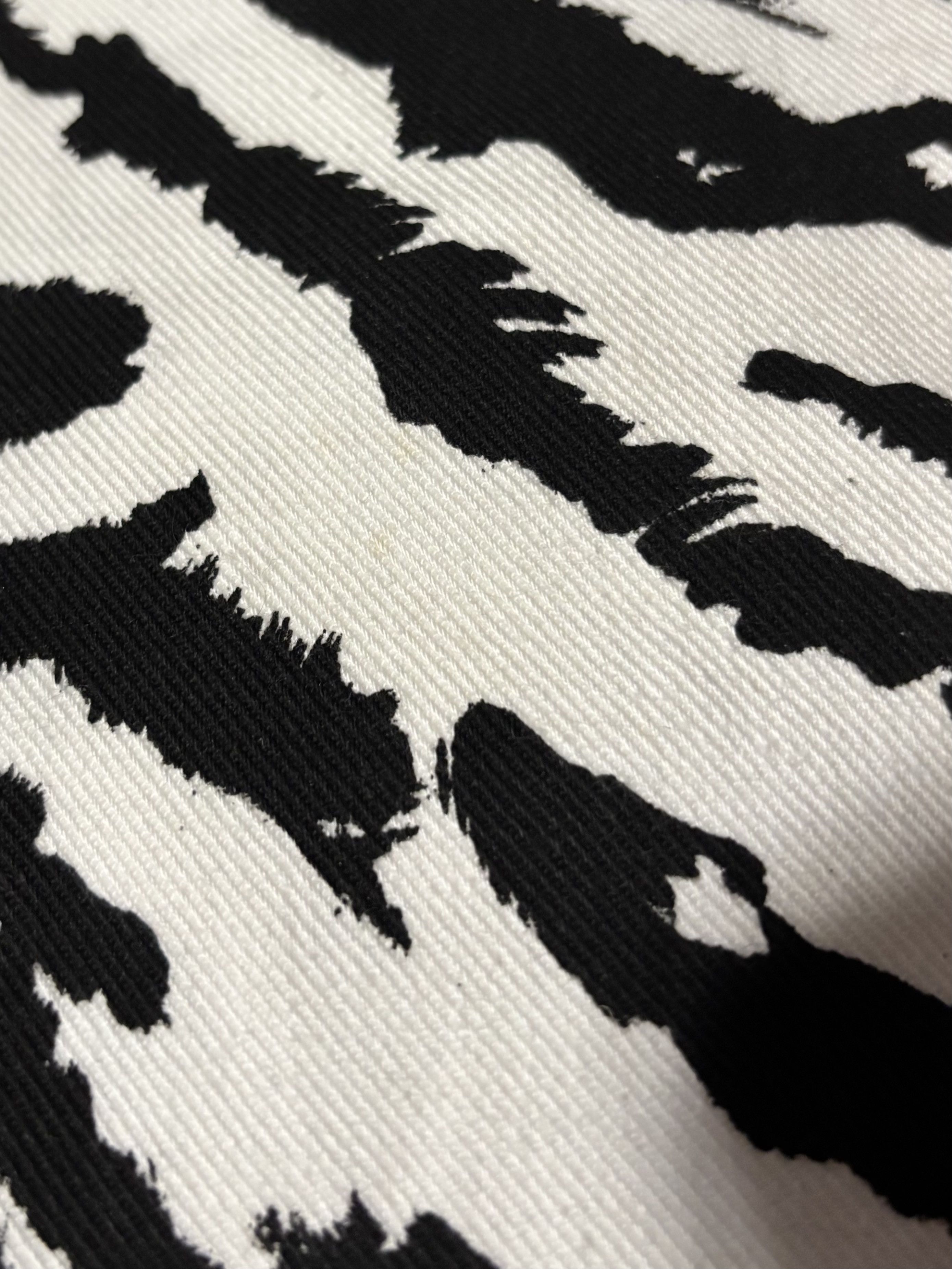 Saint Laurent Paris SS14 ZEBRA PRINT DENIM JEANS HEDI SLIMANE Size US 28 / EU 44 - 4 Thumbnail