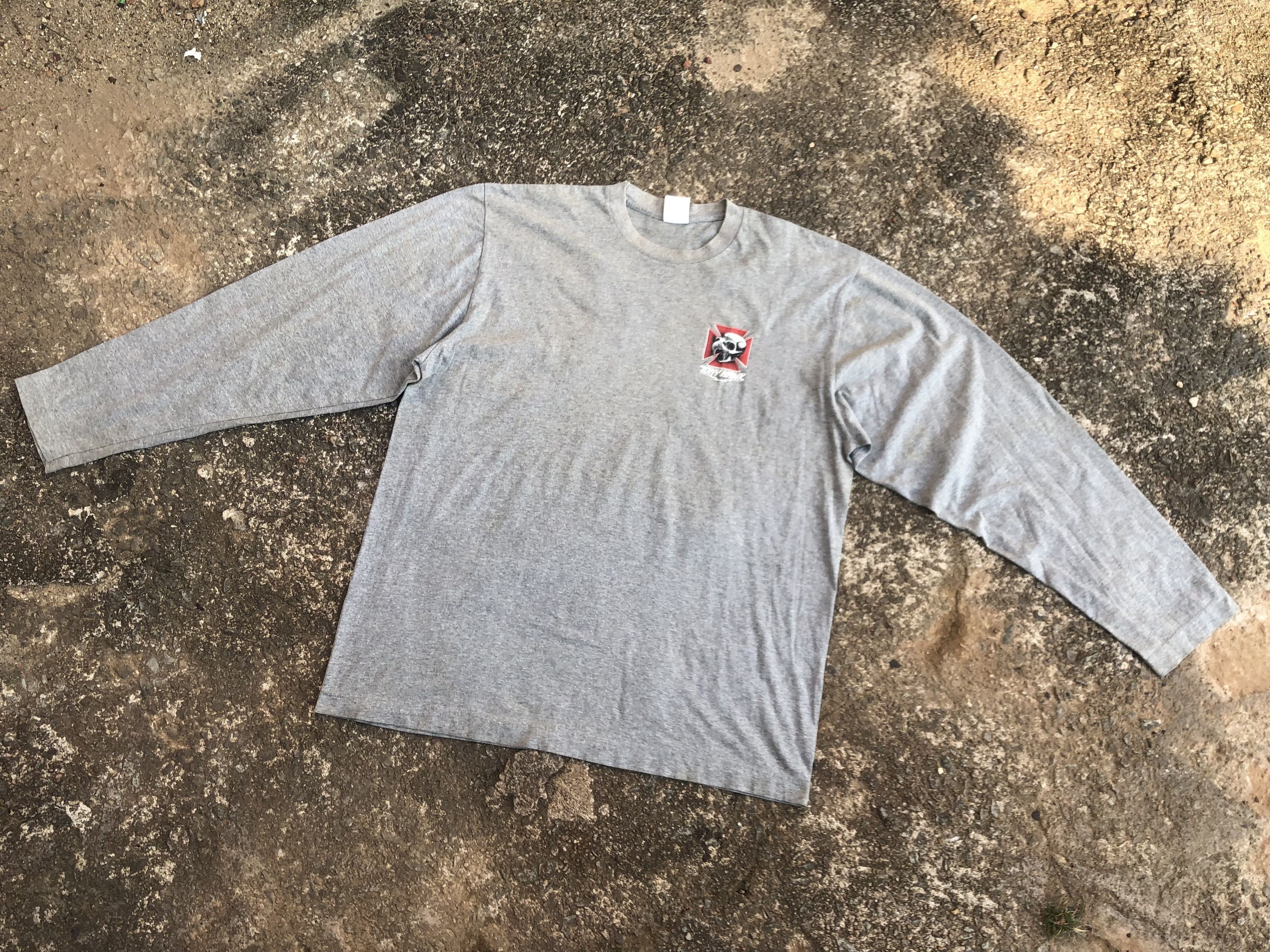 Vintage 🔥Vtg 90s TONY HAWK POWELL PERALTA Skateboards T-Shirt Size US L / EU 52-54 / 3 - 2 Thumbnail