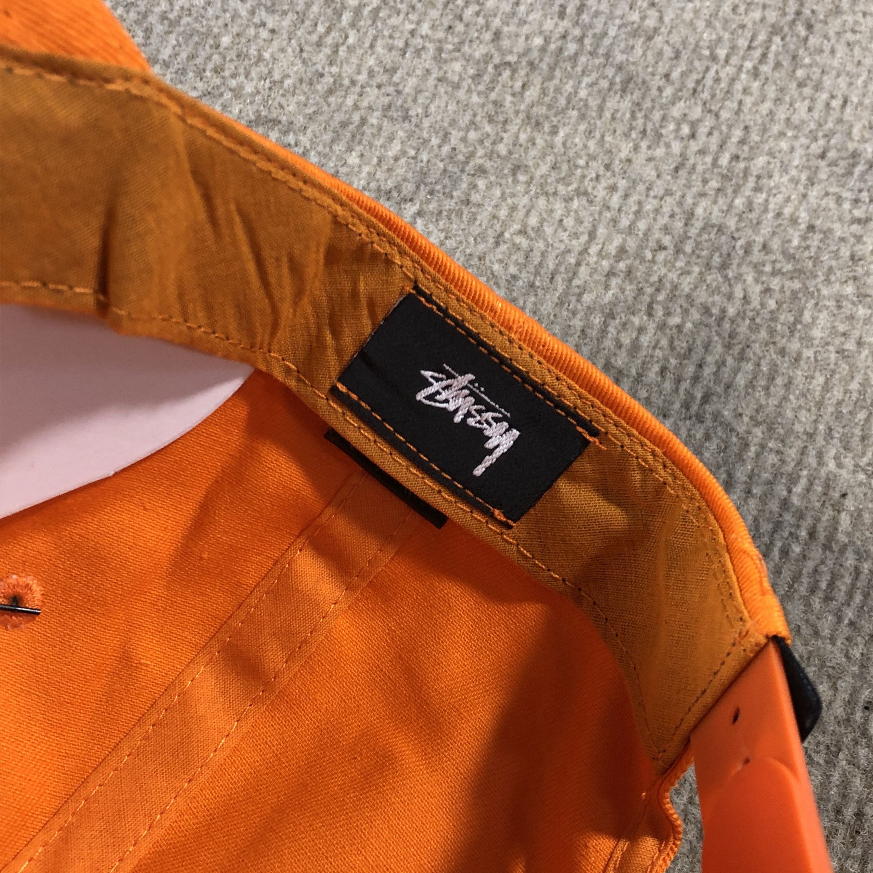Stussy STUSSY 🎱-BALL CAP HAT ORANGE Size ONE SIZE - 5 Thumbnail