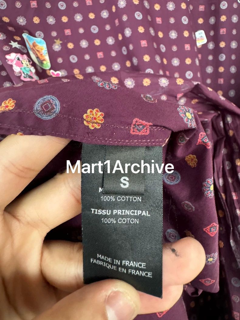 Vetements Vetements 18Fw Purple Paisley Sticker Shirt Size US XS / EU 42 / 0 - 9 Thumbnail